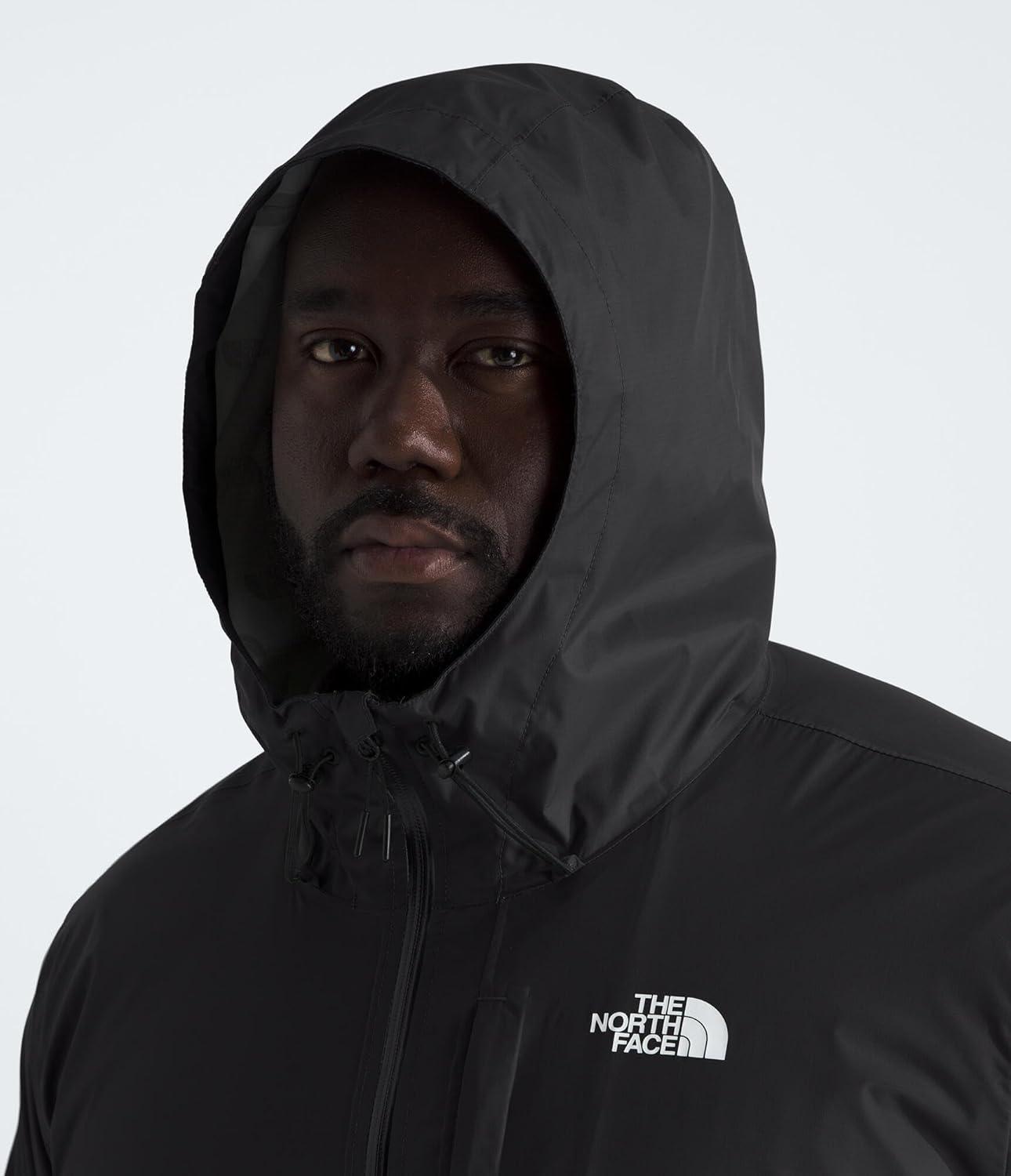 imageTHE NORTH FACE Womens Venture 2 Waterproof Hooded Rain Jacket Raincoat With Breathable Dryvent 25l Fabric PitzipsTnf Blacknpf
