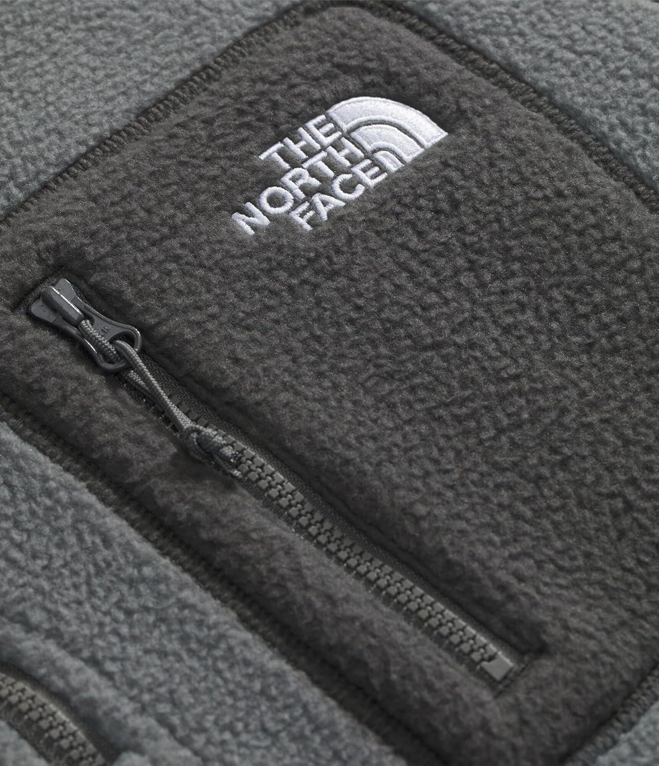 imageTHE NORTH FACE Womens Yumiori Quarter Zip Jacket Lightweight Fleece Pullover with Embroidered Logo Secure Zip PocketsSmoked PearlAnthracite GreySmoked Pearl