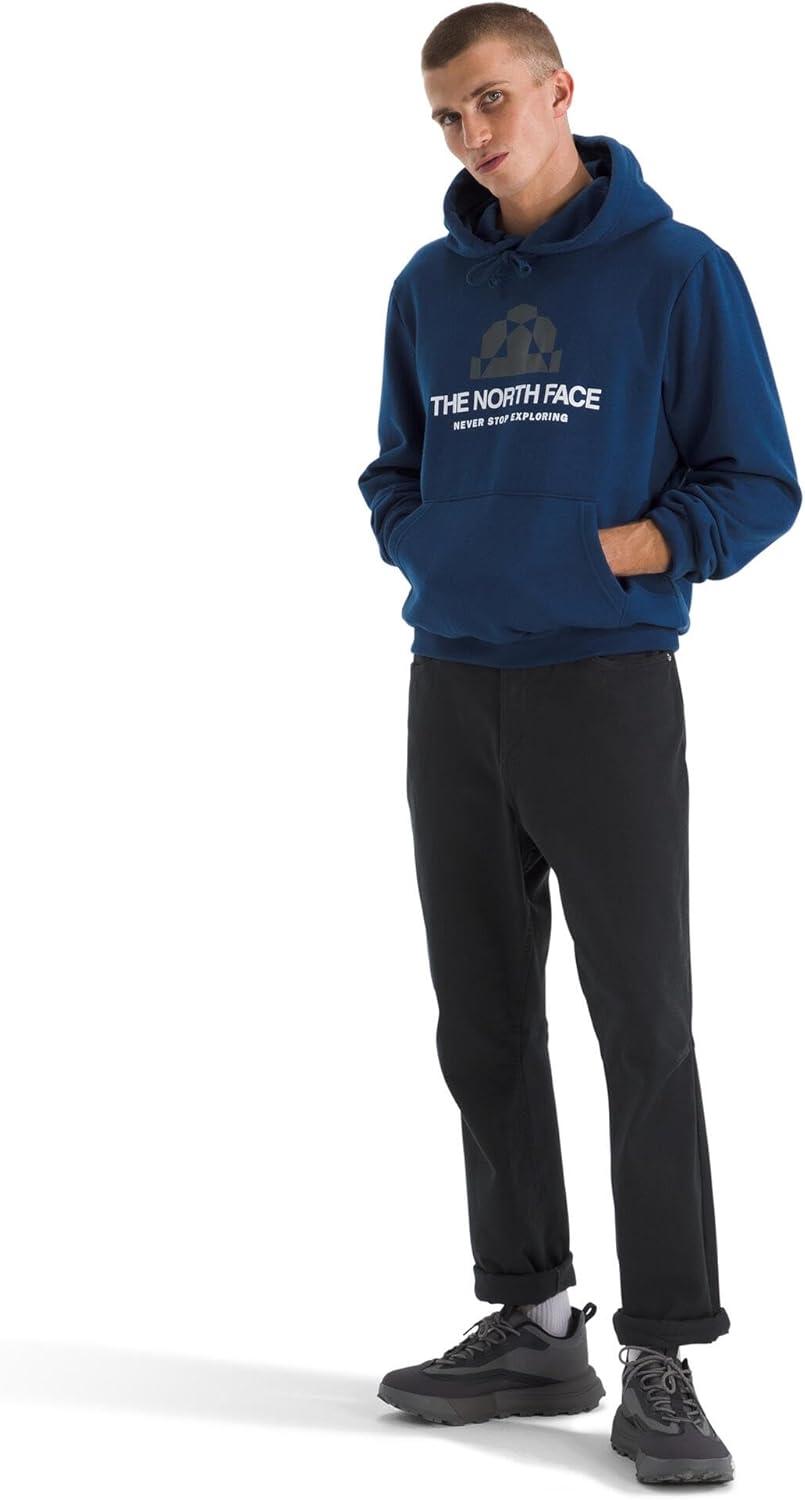 imageTHE NORTH FACE mens Evolution Bts Hoodie 2 Piece Hood With Adjustable Drawcord Kangaroo Hand Pocket Ribbed Cuffs ampamp HemEstate Blue
