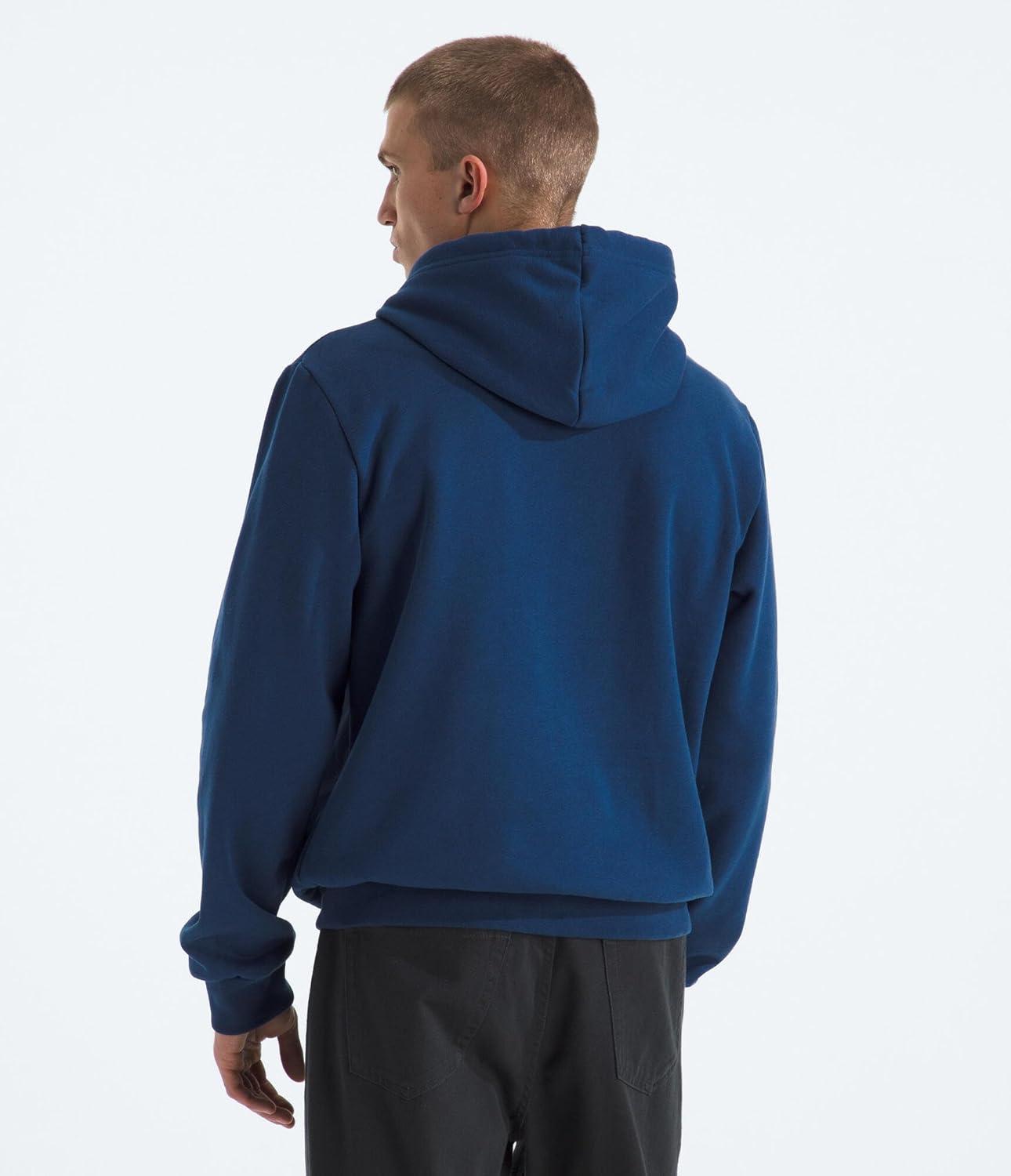 imageTHE NORTH FACE mens Evolution Bts Hoodie 2 Piece Hood With Adjustable Drawcord Kangaroo Hand Pocket Ribbed Cuffs ampamp HemEstate Blue