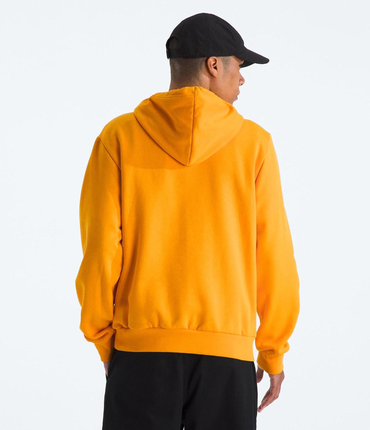 imageTHE NORTH FACE mens Evolution Bts Hoodie 2 Piece Hood With Adjustable Drawcord Kangaroo Hand Pocket Ribbed Cuffs ampamp HemSummit Gold