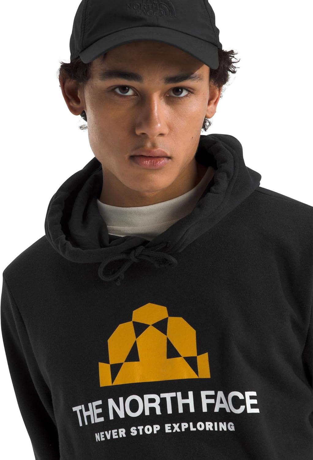 imageTHE NORTH FACE mens Evolution Bts Hoodie 2 Piece Hood With Adjustable Drawcord Kangaroo Hand Pocket Ribbed Cuffs ampamp HemTnf Black
