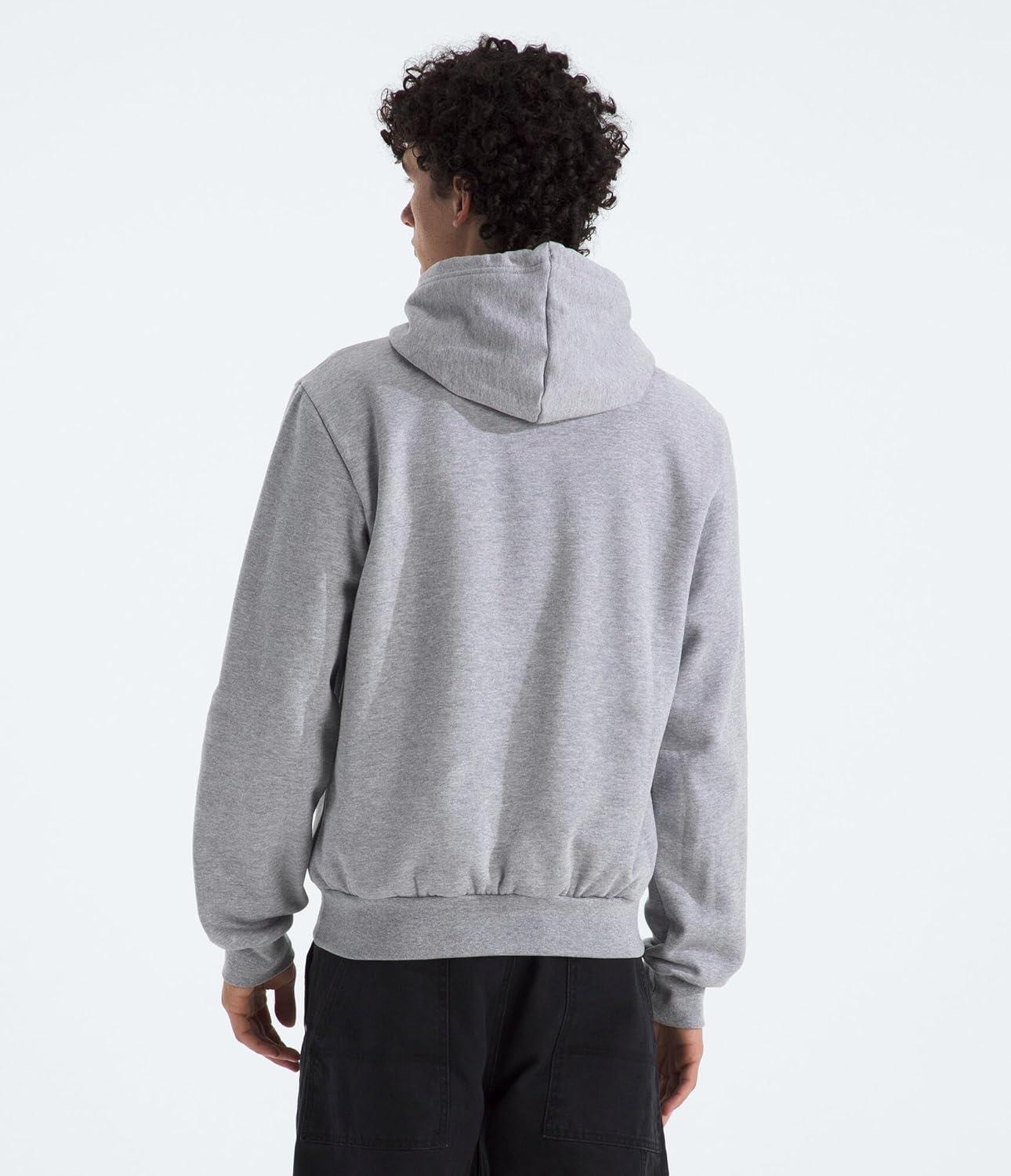 imageTHE NORTH FACE mens Evolution Bts Hoodie 2 Piece Hood With Adjustable Drawcord Kangaroo Hand Pocket Ribbed Cuffs ampamp HemTnf Pale Grey Heather