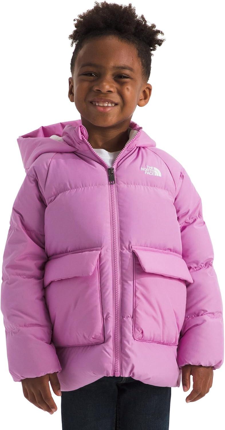 imageTHE NORTH FACE unisexbaby North Down Fleecelined ParkaDragonfruit