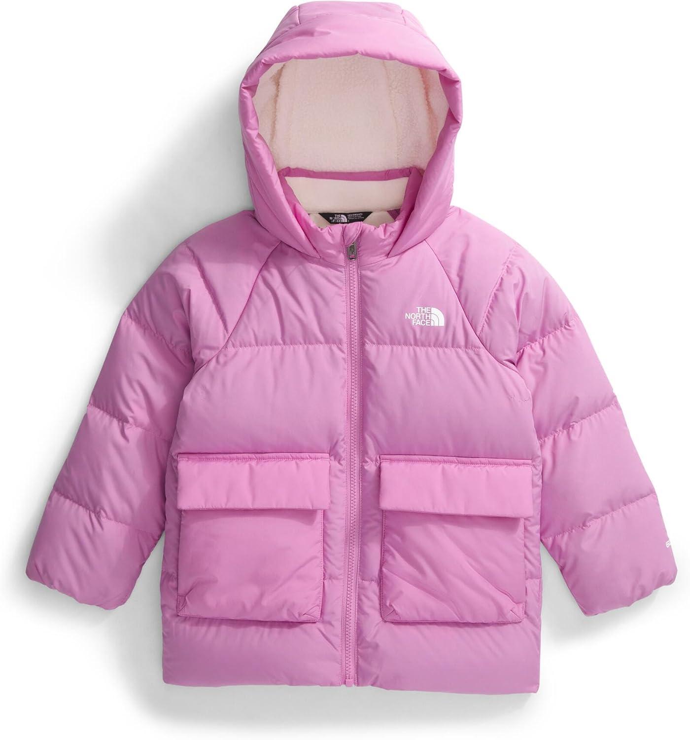 imageTHE NORTH FACE unisexbaby North Down Fleecelined ParkaDragonfruit