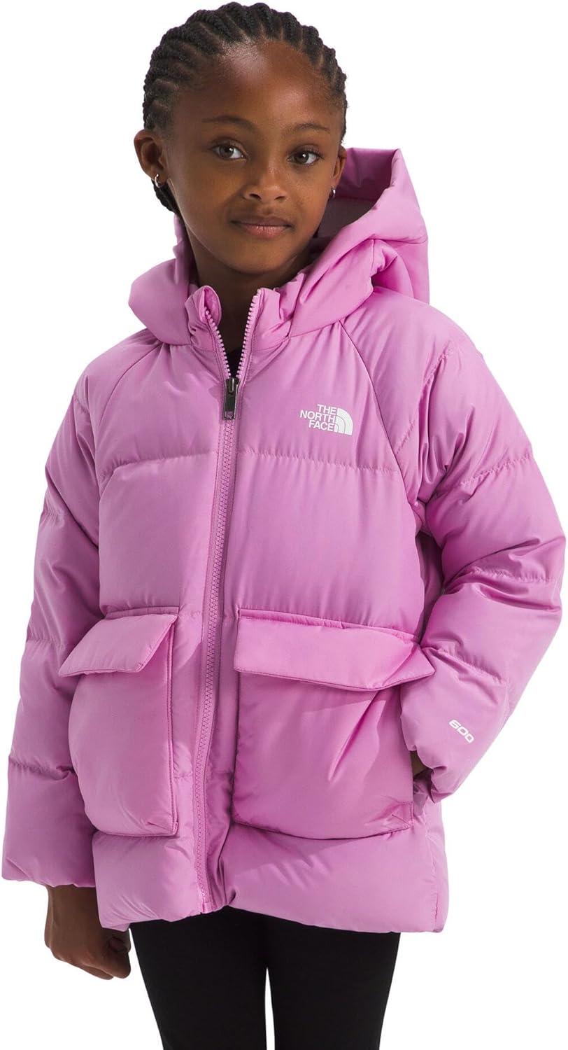 imageTHE NORTH FACE unisexbaby North Down Fleecelined ParkaDragonfruit