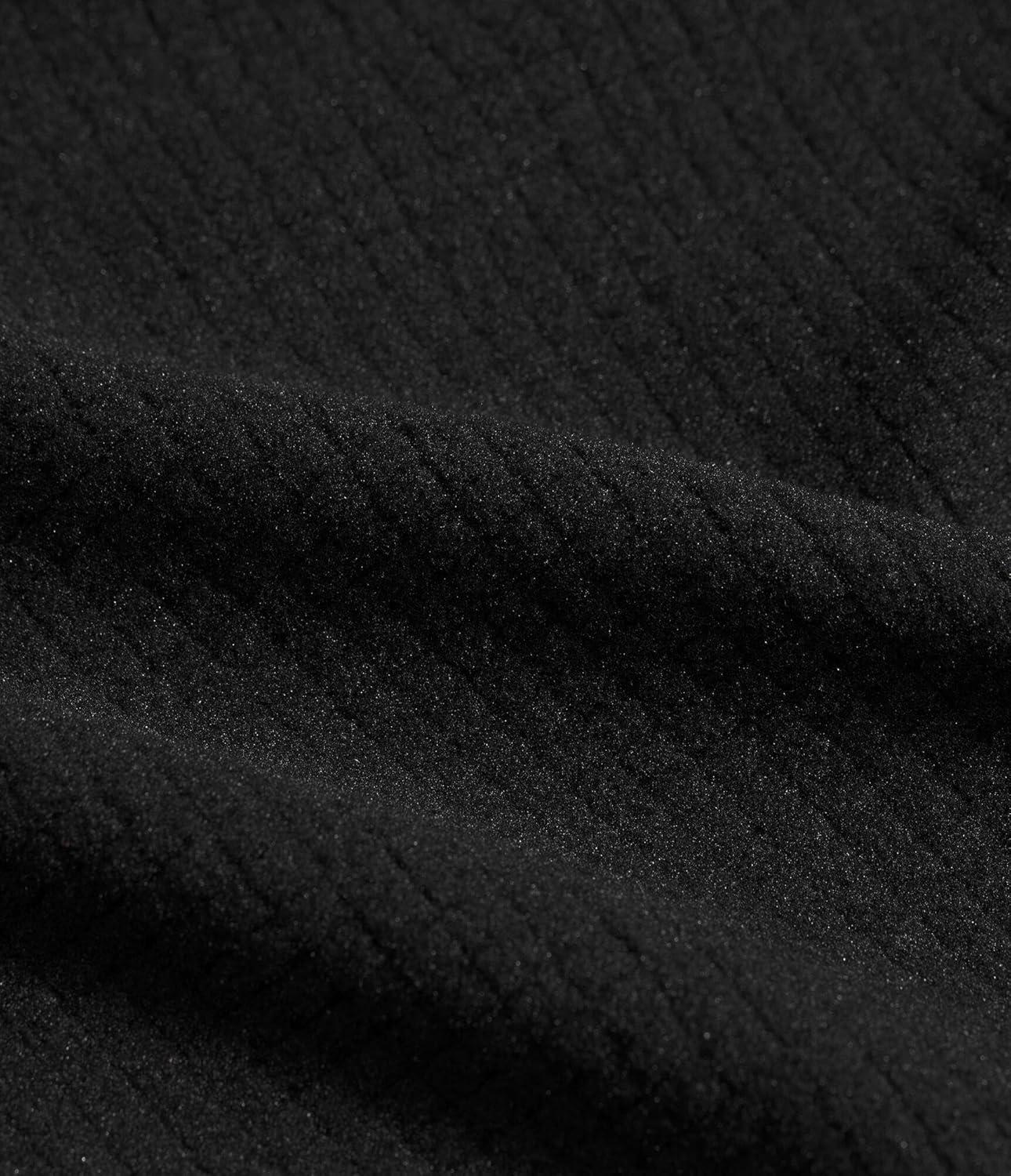 imageTHE NORTH FACE womens Cedar Trail Grid Fleece Quarter Zip Jacket Cold Weather Top With Durable Reinforced BindingsTnf Black