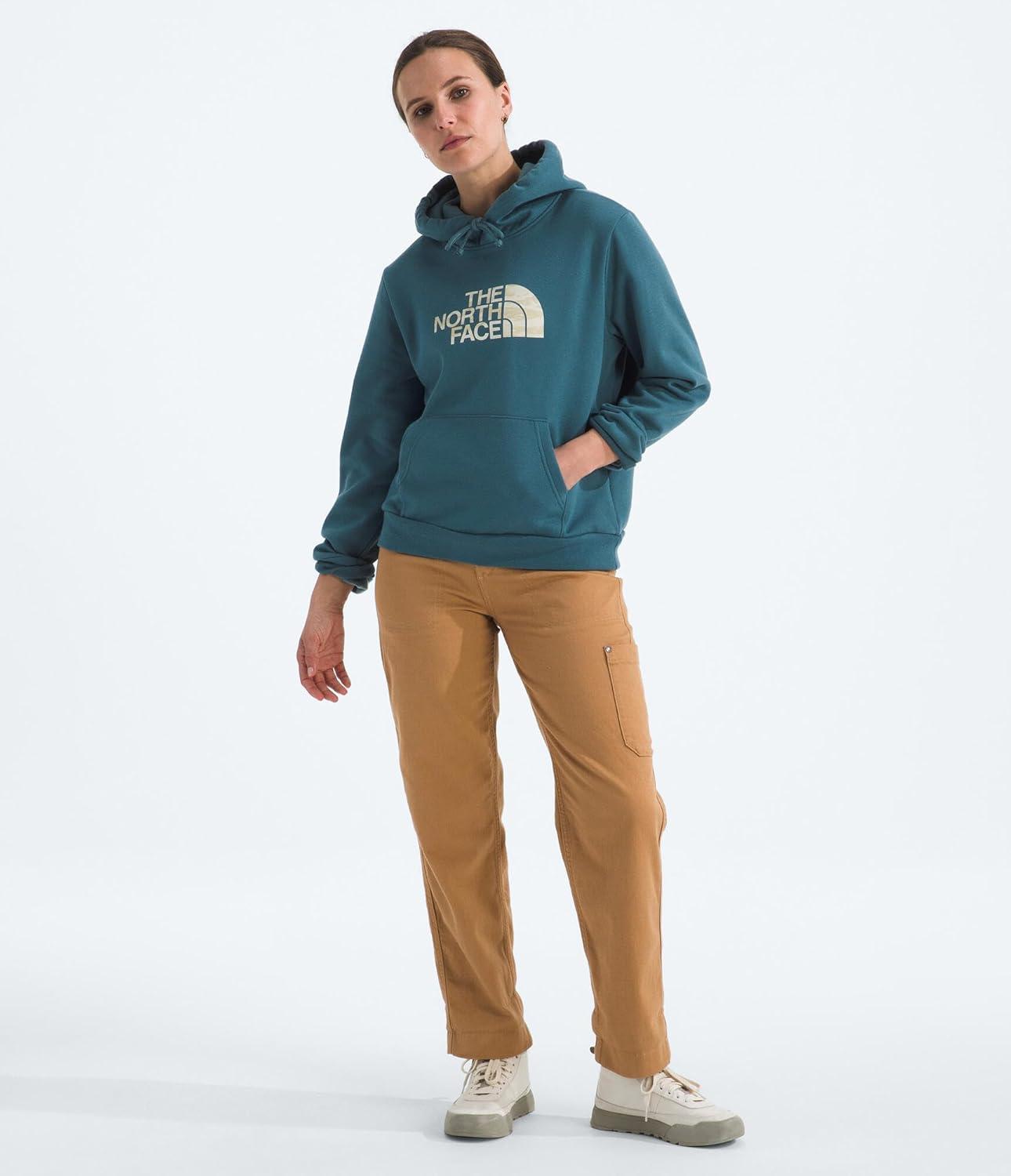 imageTHE NORTH FACE womens Evolution Edge of Light Half Dome Hoodie Hood With Adjustable Drawcord Kangaroo Hand PocketSpace