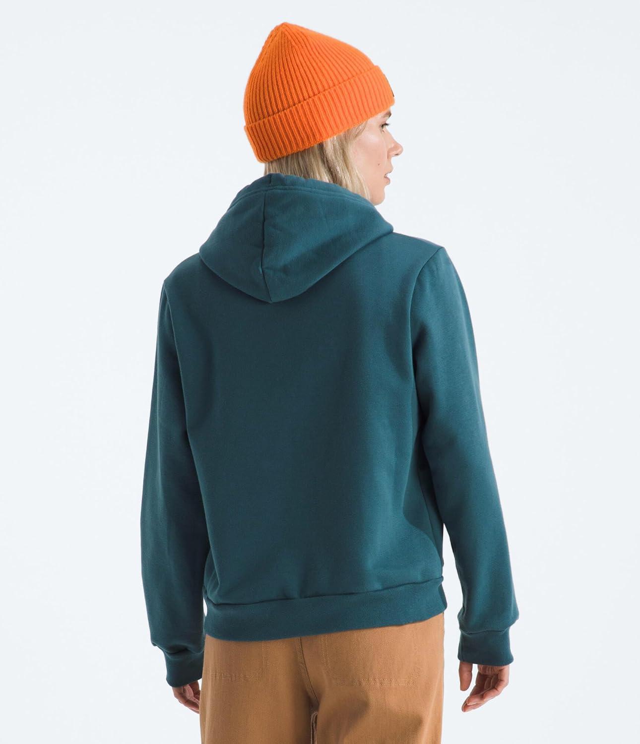 imageTHE NORTH FACE womens Evolution Retro Growth Hoodie 2 Piece Hood With Drawcord Kangaroo Hand Pocket Graphic DesignSpace