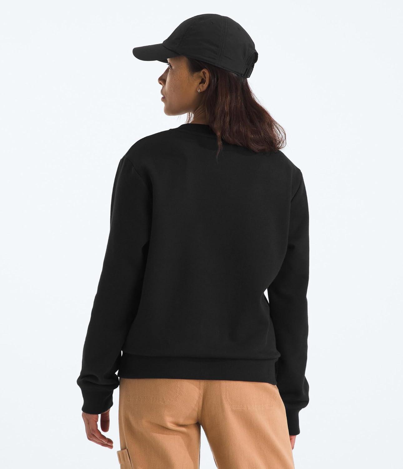 imageTHE NORTH FACE womens Evolution Sketch Logo Half Dome Crew Everyday Shirt With a Logo GraphicTnf Black