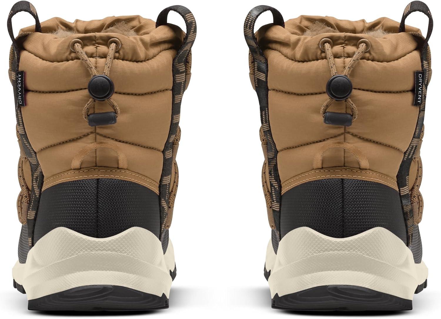 imageTHE NORTH FACE womens Thermoball Traction BootieAlmond ButterTnf Black