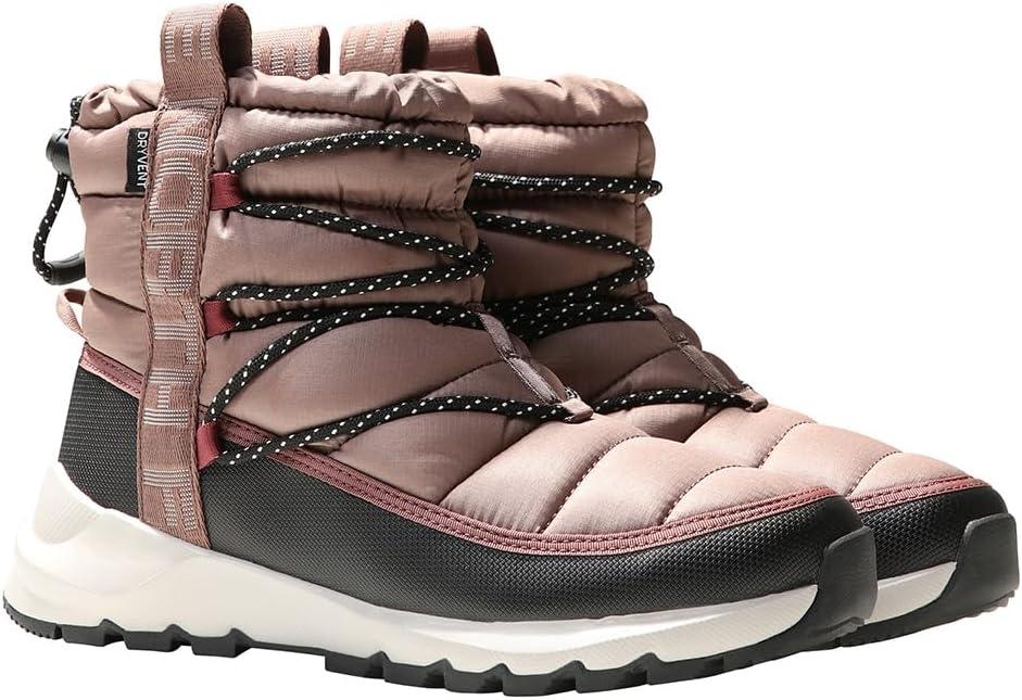 imageTHE NORTH FACE womens Thermoball Traction BootieDeep TaupeTnf Black