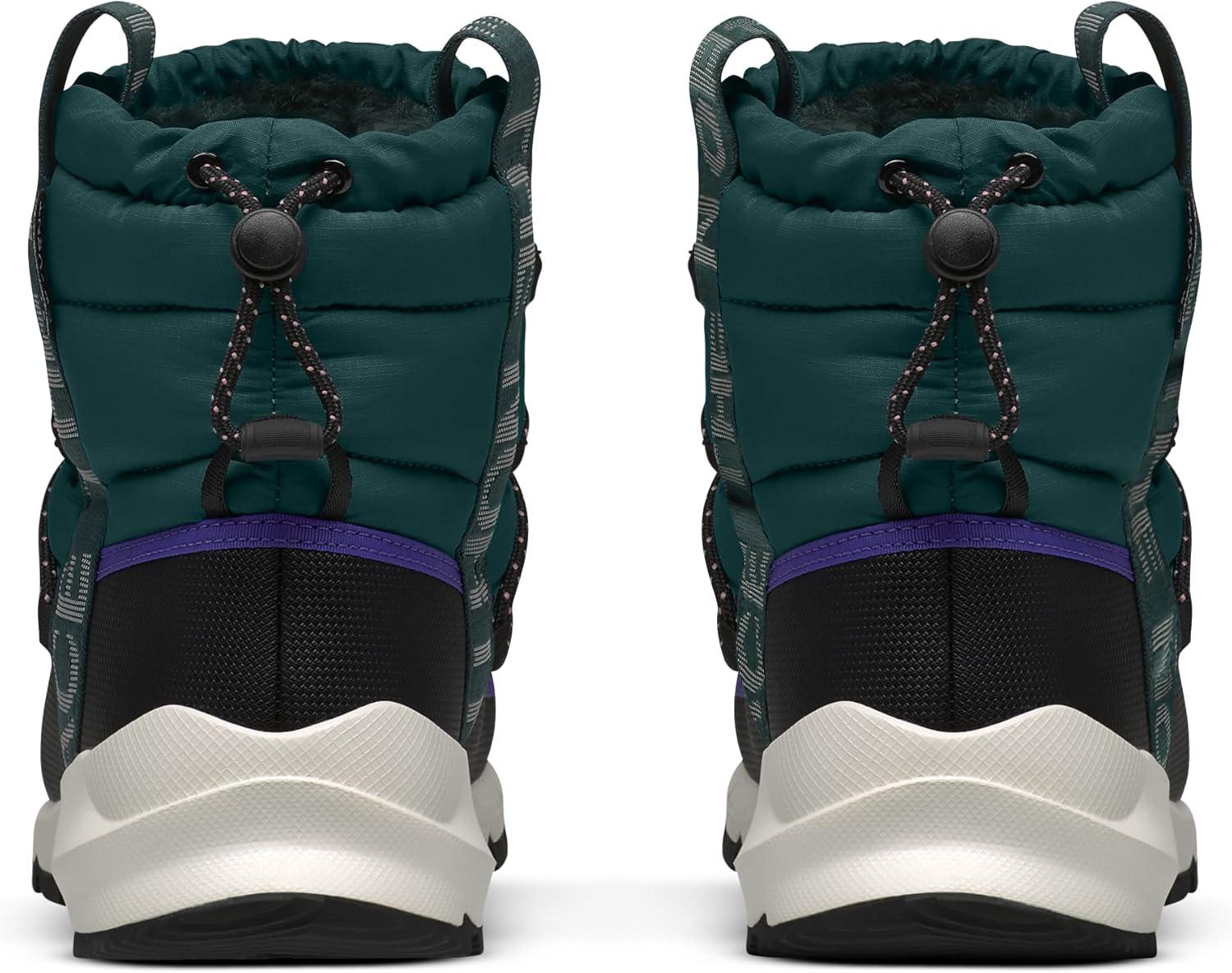 imageTHE NORTH FACE womens Thermoball Traction BootieTnf BlackPonderosa Green