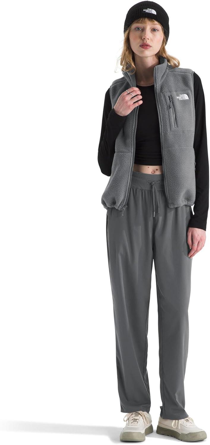 imageTHE North Face Womens Yumiori Vest Lightweight Fleece Zip Up with Stretch Fabric Inner Cinch Cord ampamp Secure Zip PocketsSmoked Pearl