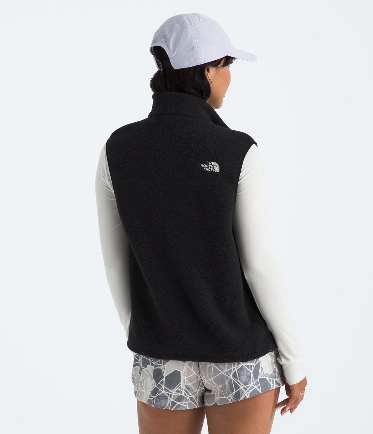 imageTHE North Face Womens Yumiori Vest Lightweight Fleece Zip Up with Stretch Fabric Inner Cinch Cord ampamp Secure Zip PocketsTnf Black