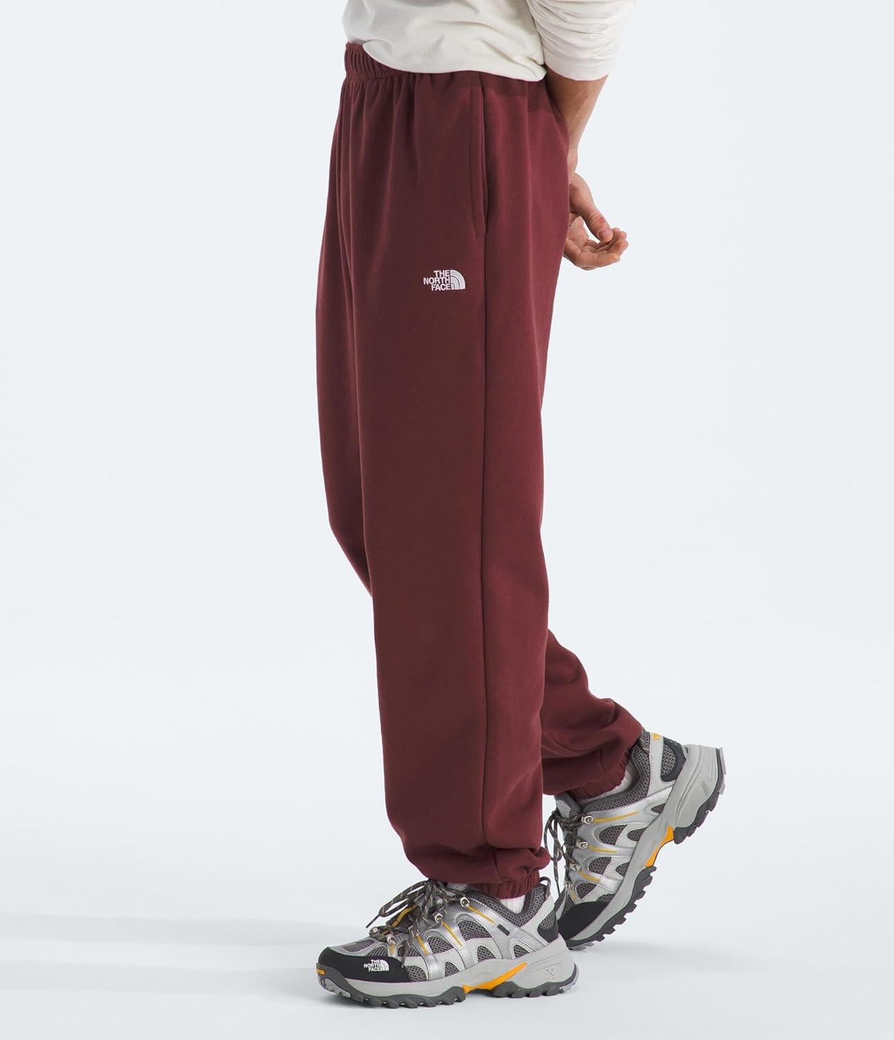 imageThe North FACE Mens Evolution Simple Dome Pant Elastic Waistband with Adjustable Drawcord Hand Pockets Elasticated CuffsSumac