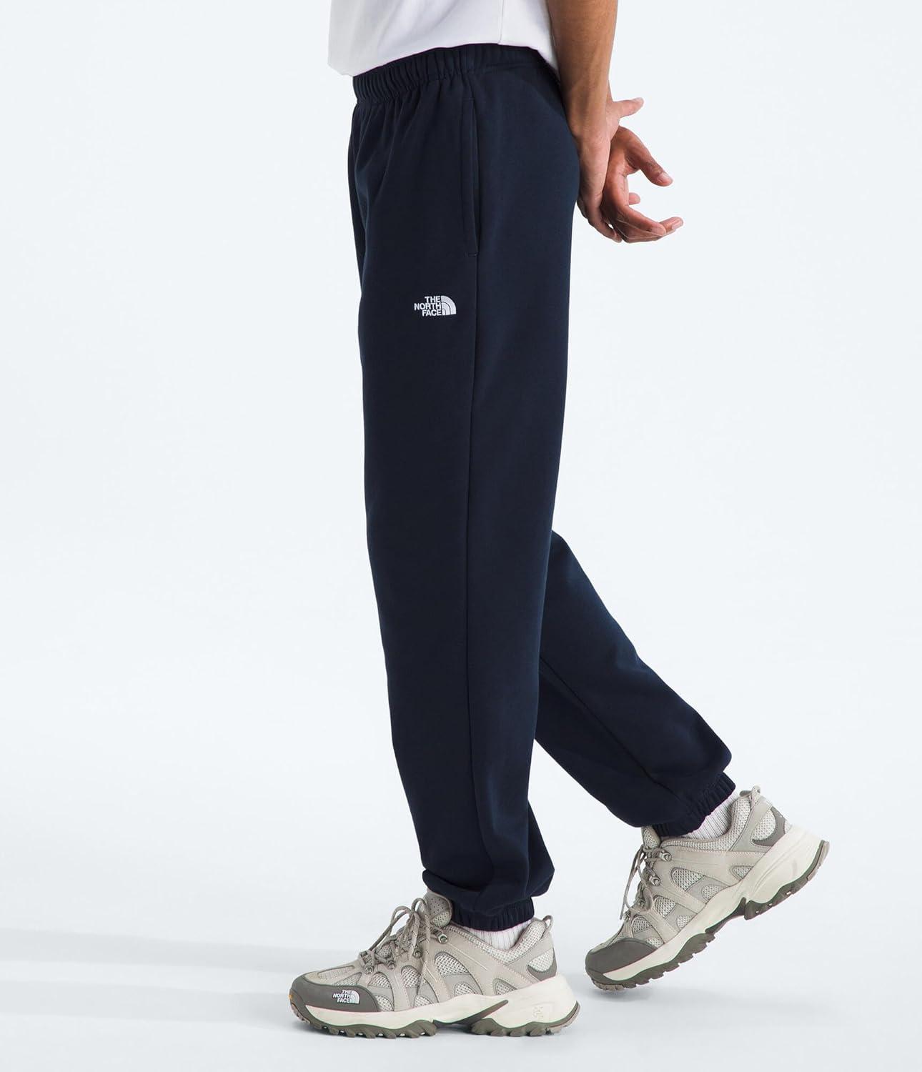imageThe North FACE Mens Evolution Simple Dome Pant Elastic Waistband with Adjustable Drawcord Hand Pockets Elasticated CuffsSummit Navy