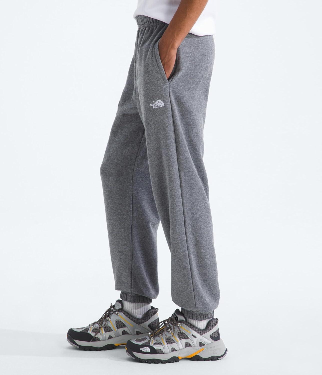 imageThe North FACE Mens Evolution Simple Dome Pant Elastic Waistband with Adjustable Drawcord Hand Pockets Elasticated CuffsTnf Mid Grey Heather