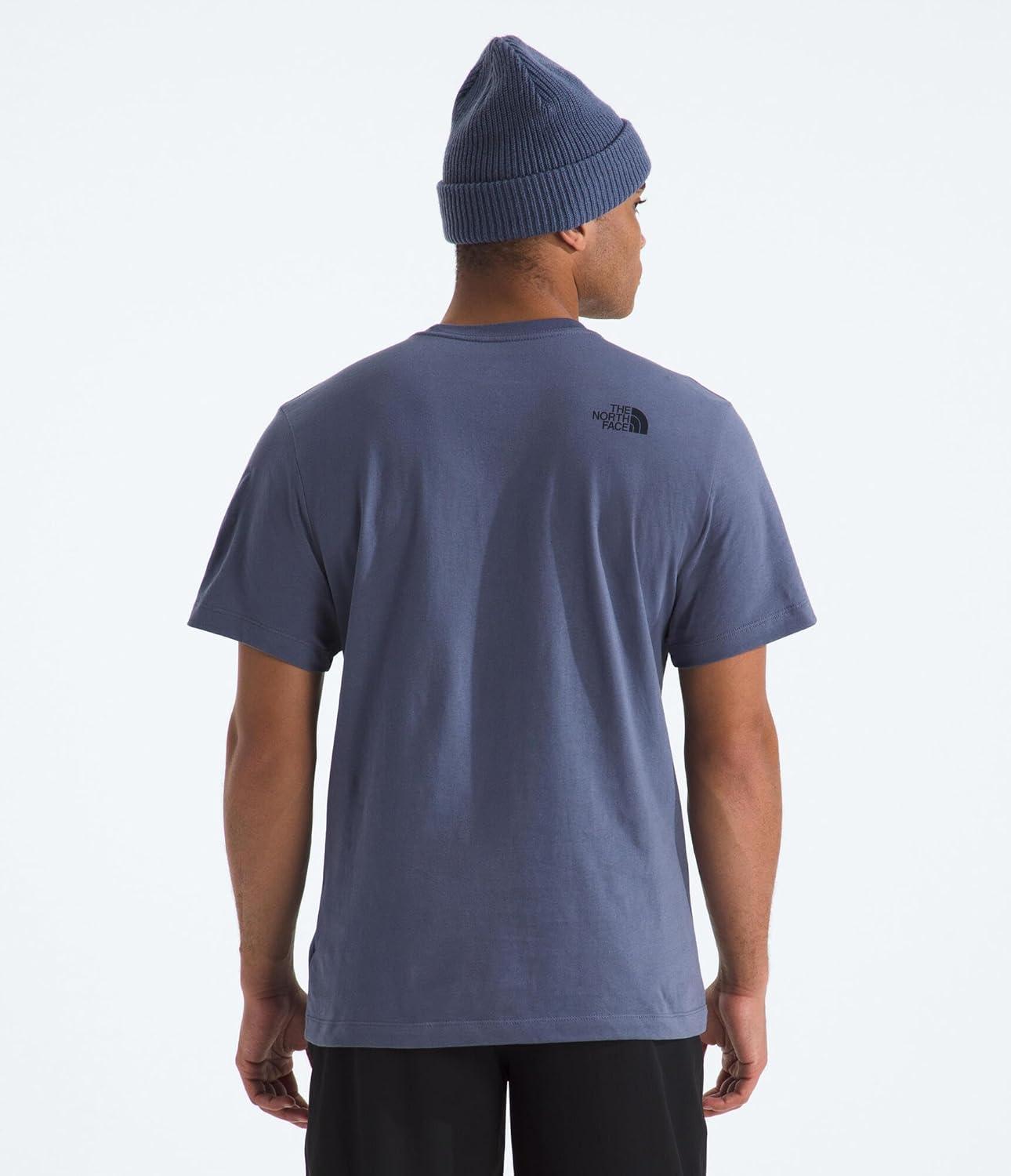 imageThe North FACE Mens Evolution Sun Halos Half Dome ShortSleeve TeeTwilight Galaxy