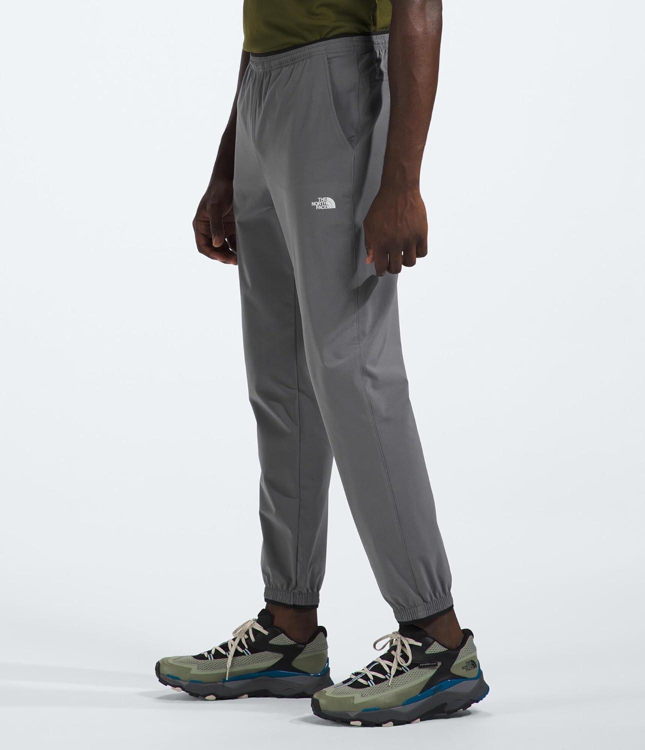 imageThe North FACE Mens Wander Jogger 20 Moisture Wicking Pants Water Repellent Finish Internal DrawcordSmoked Pearl
