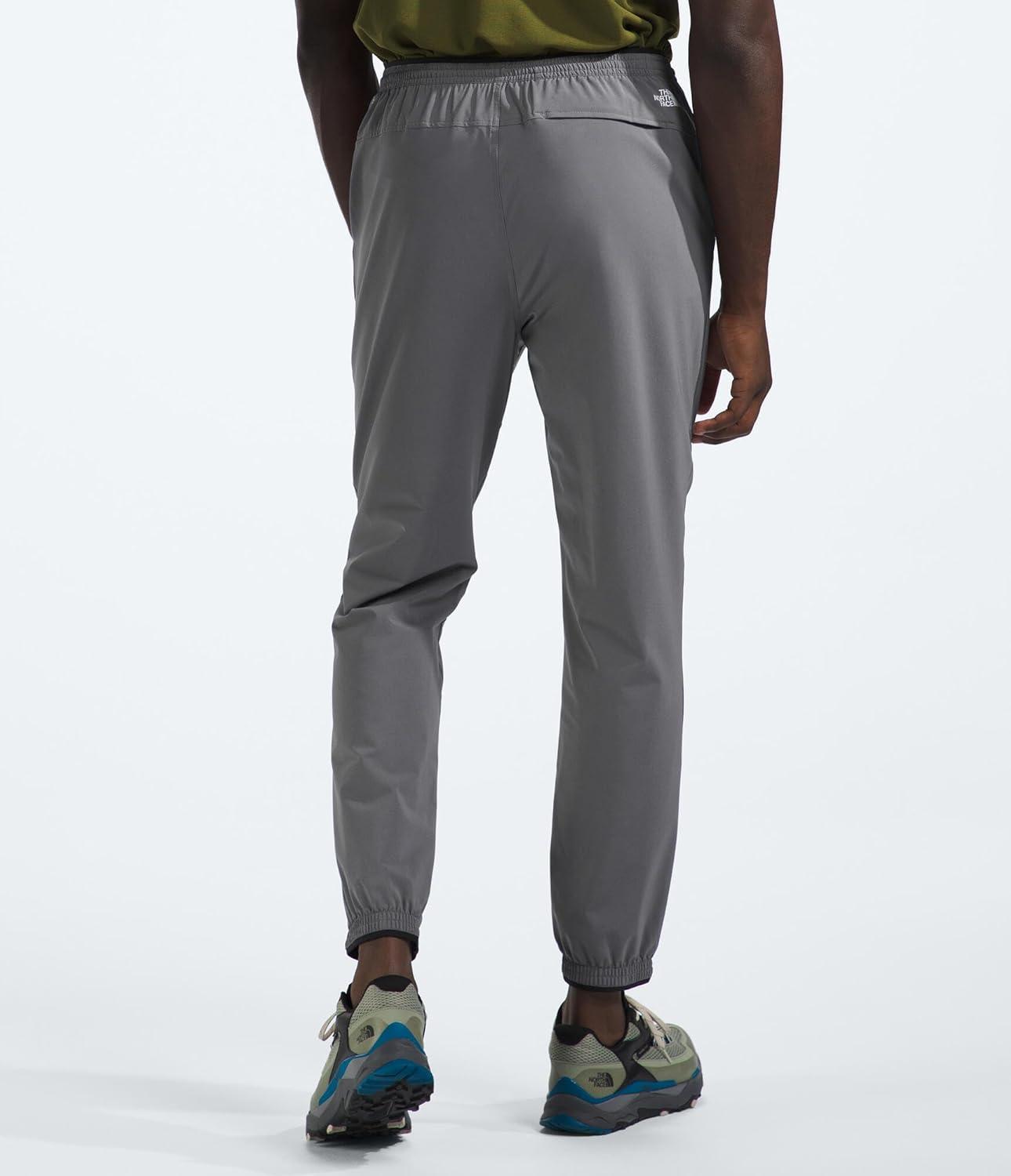 imageThe North FACE Mens Wander Jogger 20 Moisture Wicking Pants Water Repellent Finish Internal DrawcordSmoked Pearl
