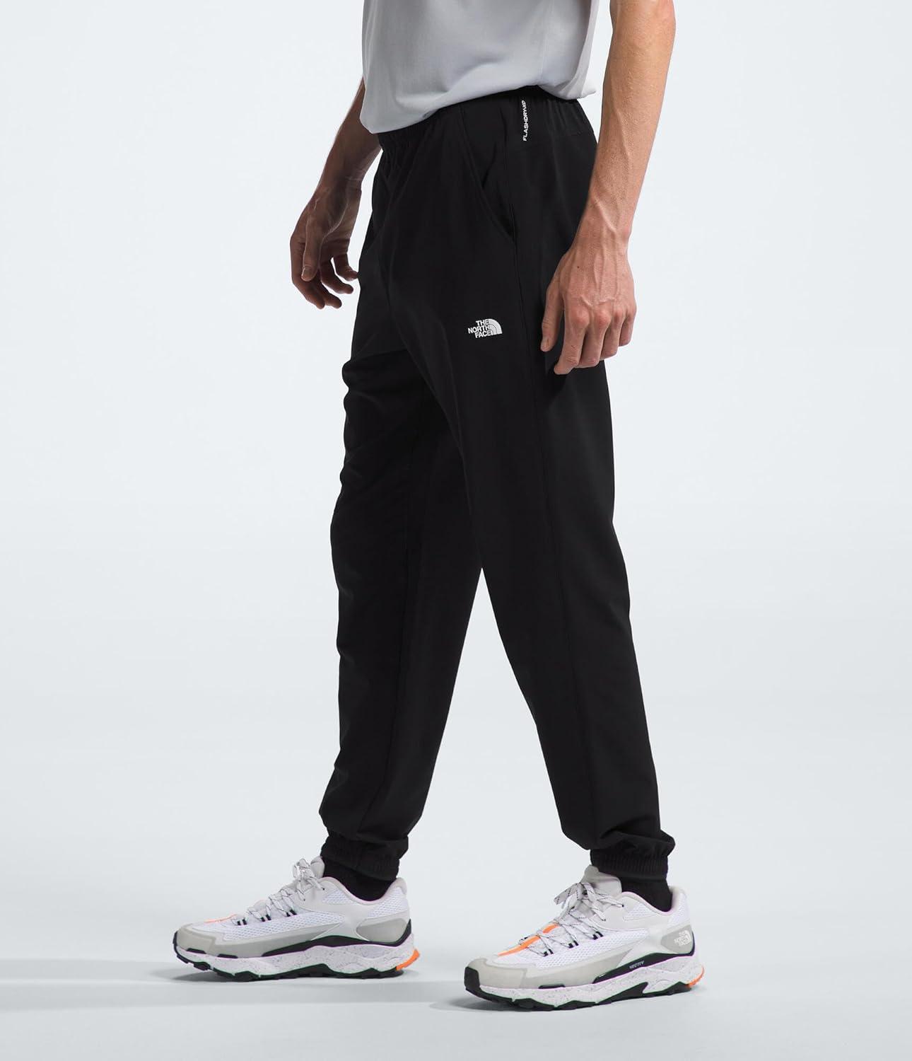 imageThe North FACE Mens Wander Jogger 20 Moisture Wicking Pants Water Repellent Finish Internal DrawcordTnf Black