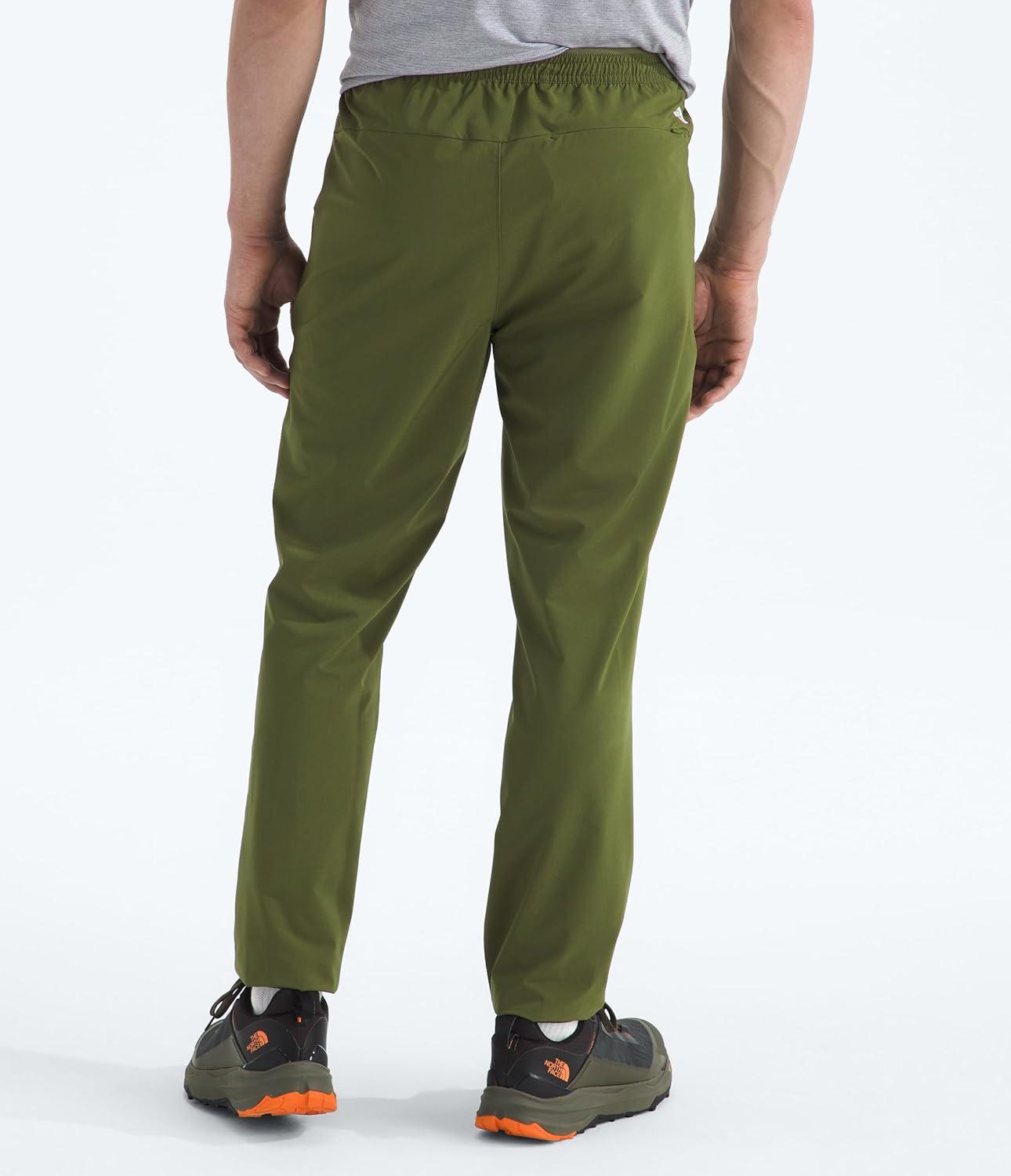 imageThe North FACE Mens Wander Jogger 20 Moisture Wicking Pants Water Repellent Finish Internal DrawcordWoodland Green