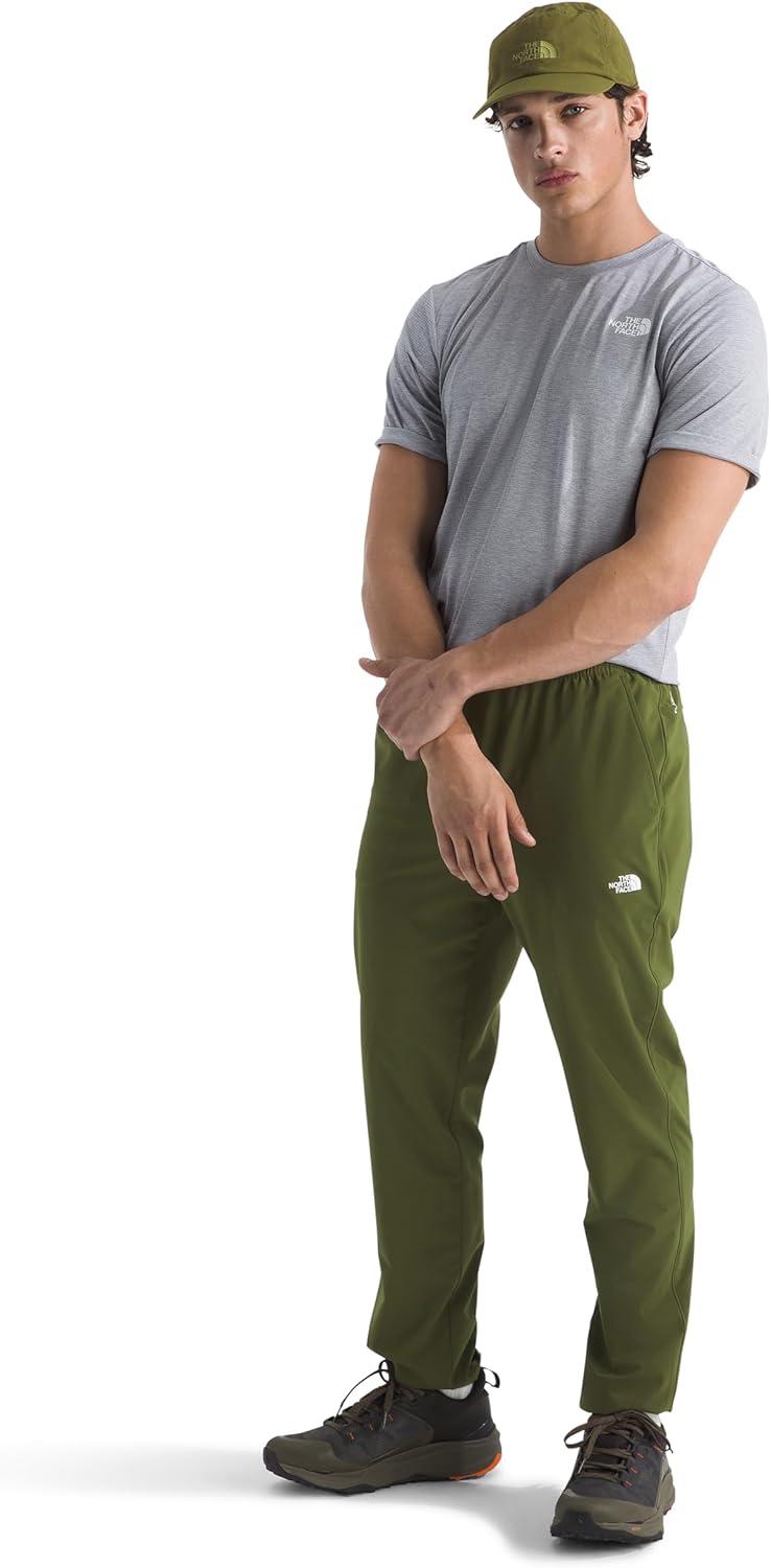 imageThe North FACE Mens Wander Jogger 20 Moisture Wicking Pants Water Repellent Finish Internal DrawcordWoodland Green