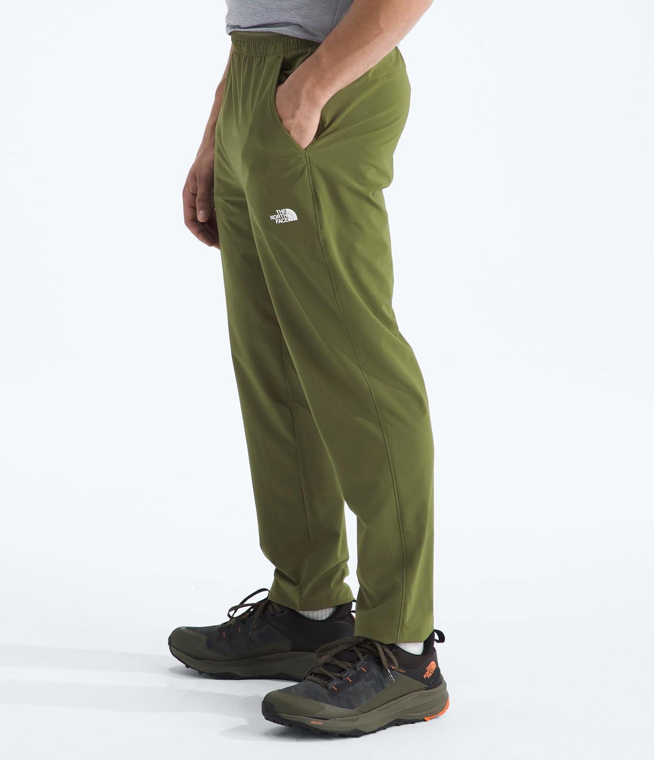 imageThe North FACE Mens Wander Jogger 20 Moisture Wicking Pants Water Repellent Finish Internal DrawcordWoodland Green
