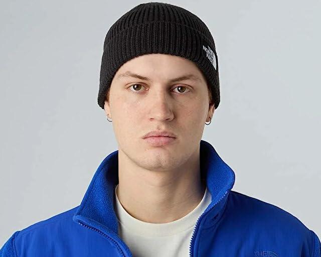 imageThe North FACE UnisexAdult TNF Logo Box Cuffed BeanieTnf Black