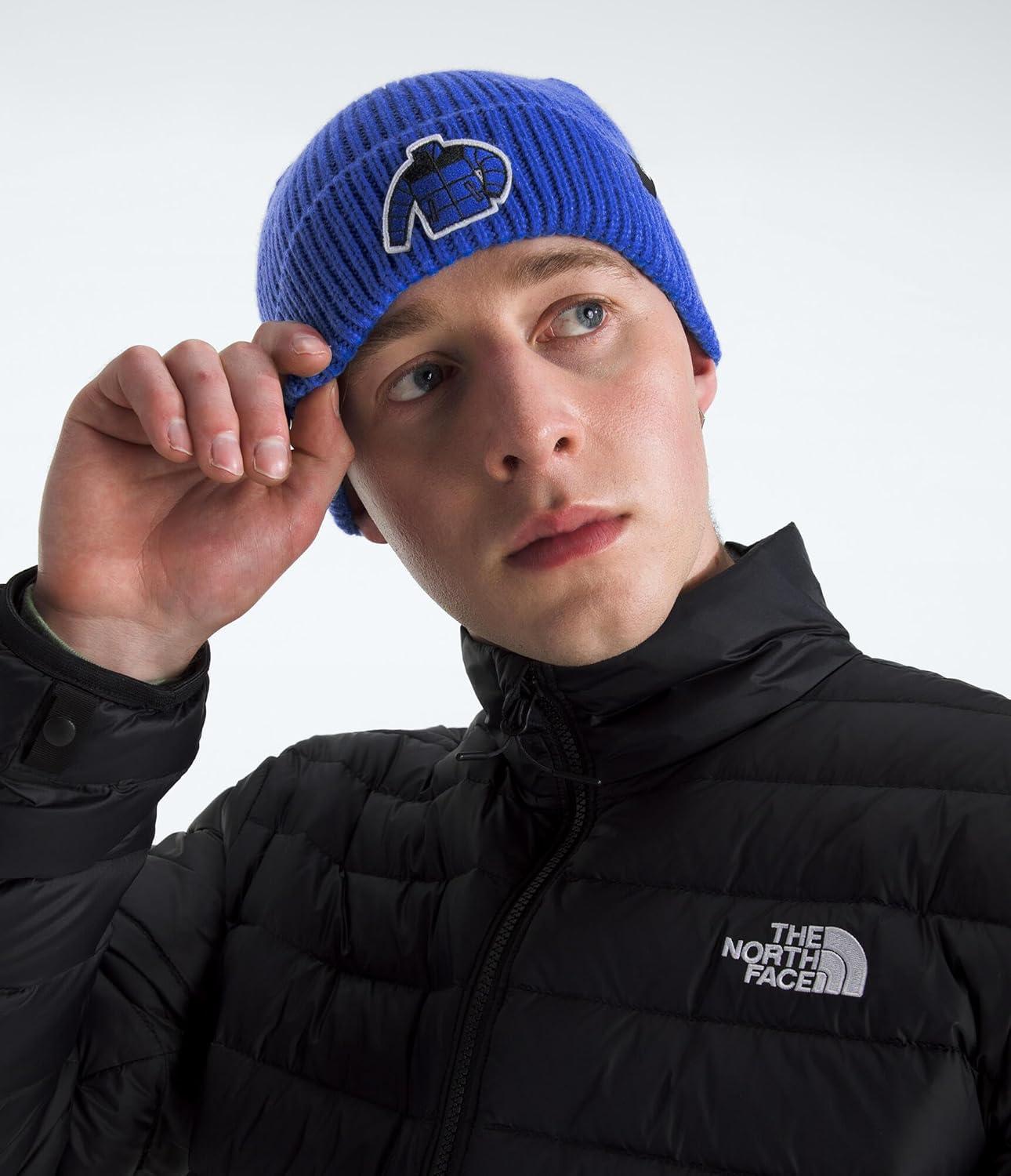 imageThe North FACE UnisexAdult TNF Logo Box Cuffed BeanieTnf BlueIcon Patch