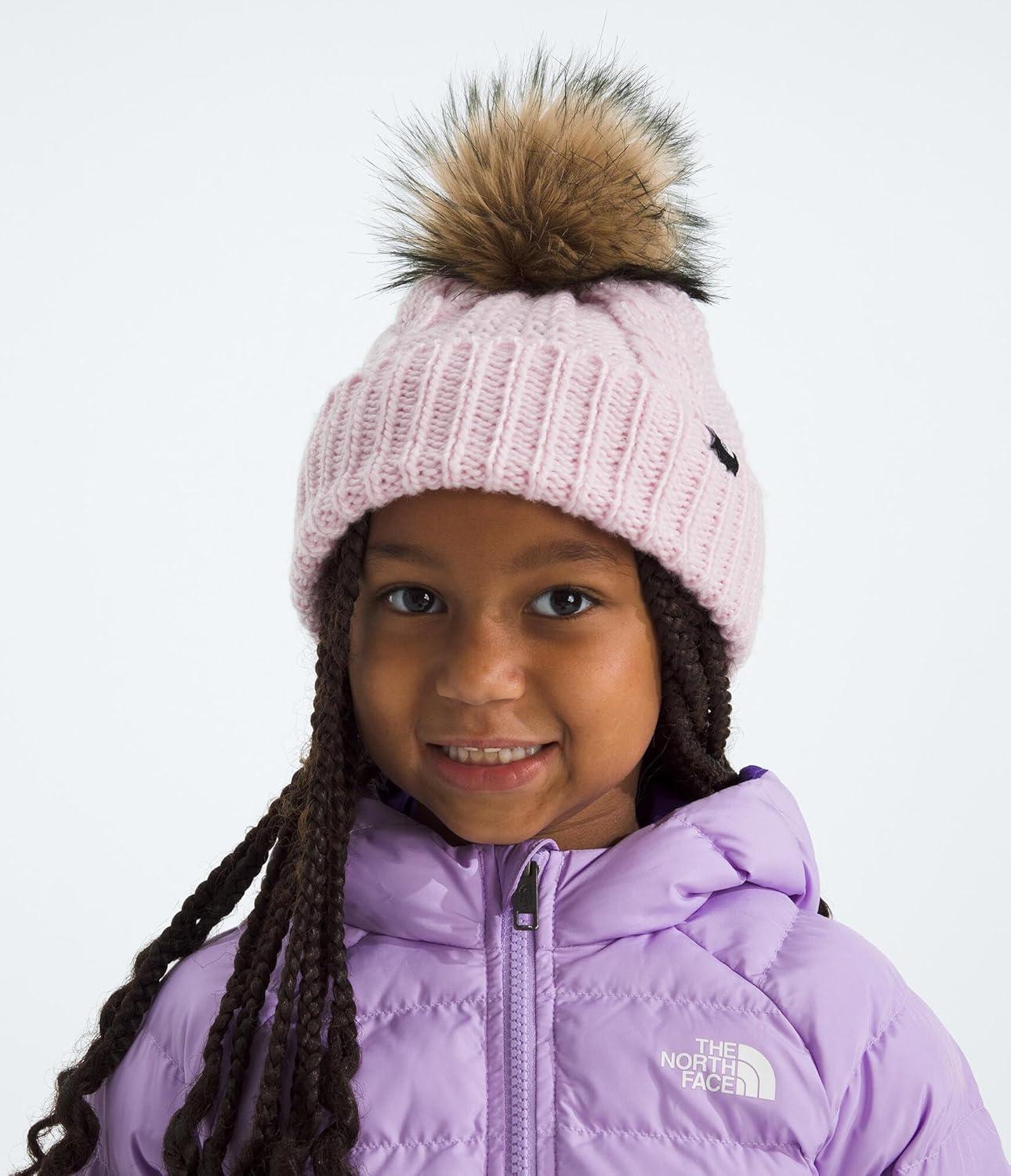 imageThe North FACE UnisexBaby Oh Mega Fur Pom BeaniePale Blossom