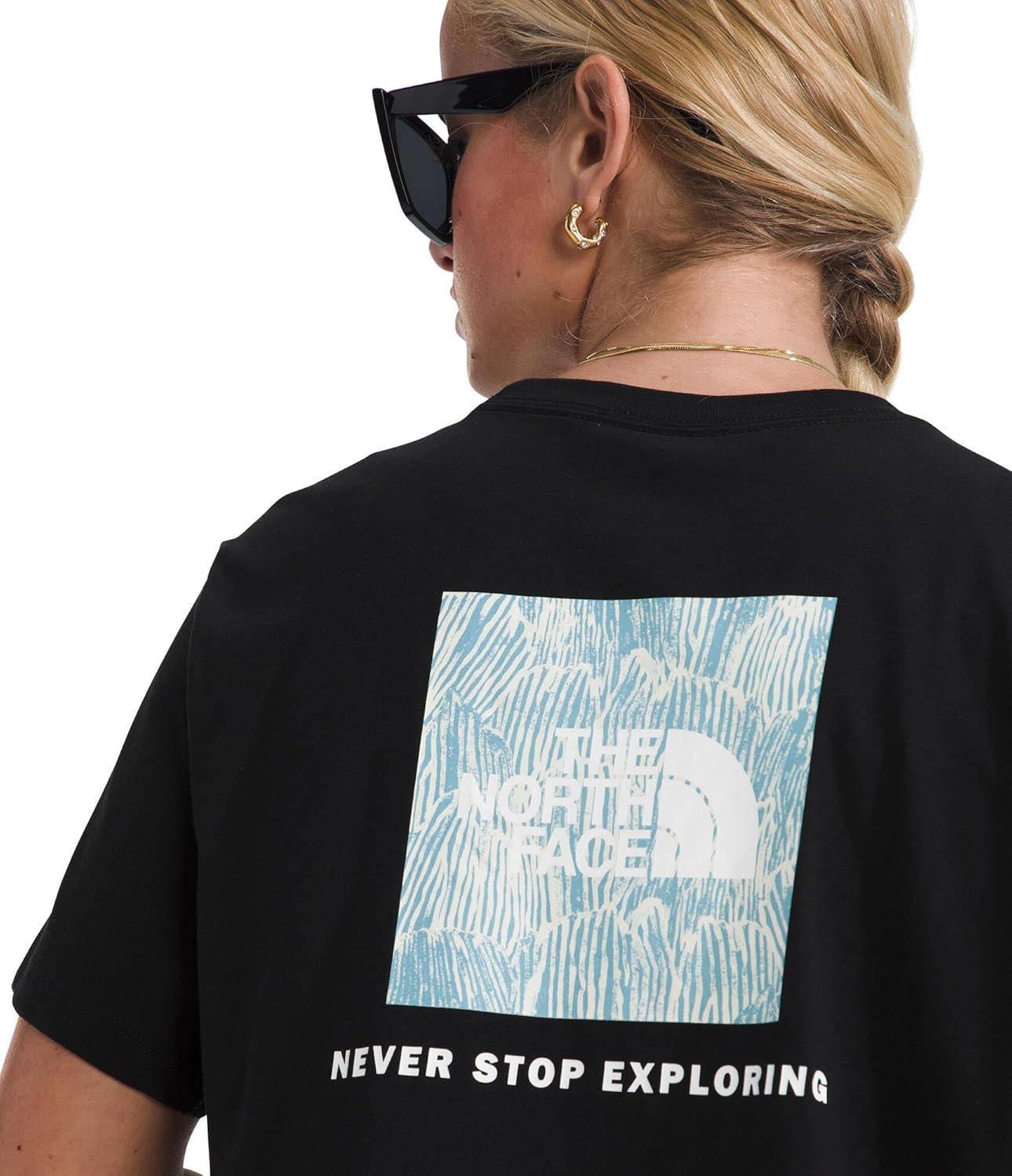 imageThe North FACE Womens Evolution Box NSE Fill ShortSleeve TeeTnf Black
