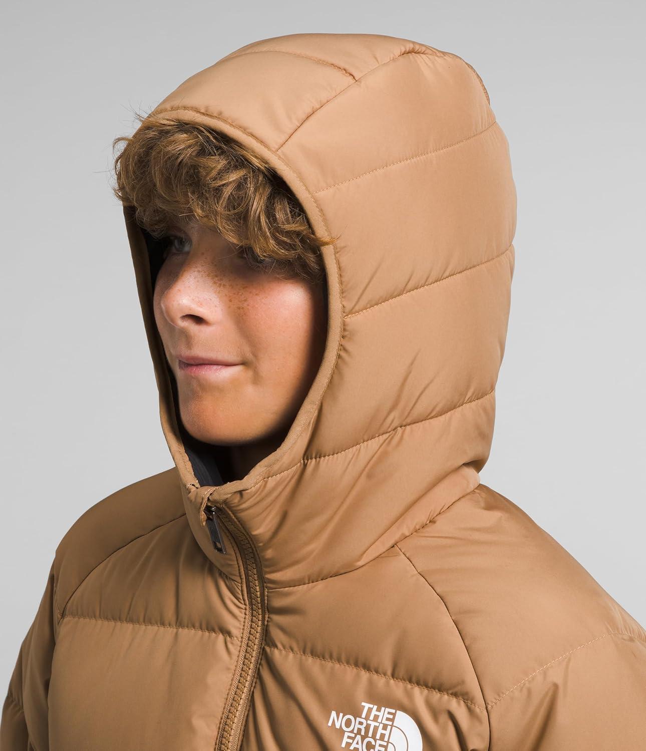 imageThe North Face Boys Reversible North Down Hooded Jacket Little KidsBig KidsAlmond Butter