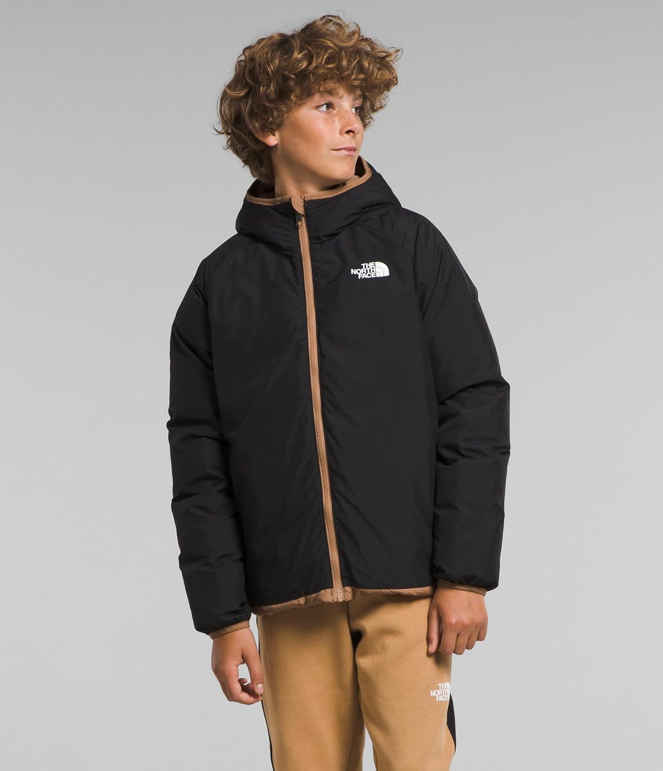 imageThe North Face Boys Reversible North Down Hooded Jacket Little KidsBig KidsAlmond Butter