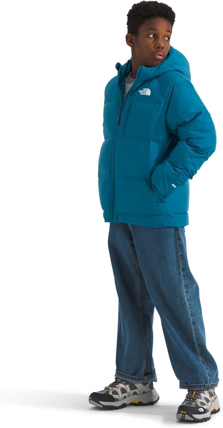 imageThe North Face Boys Reversible North Down Hooded Jacket Little KidsBig KidsDusk Blue