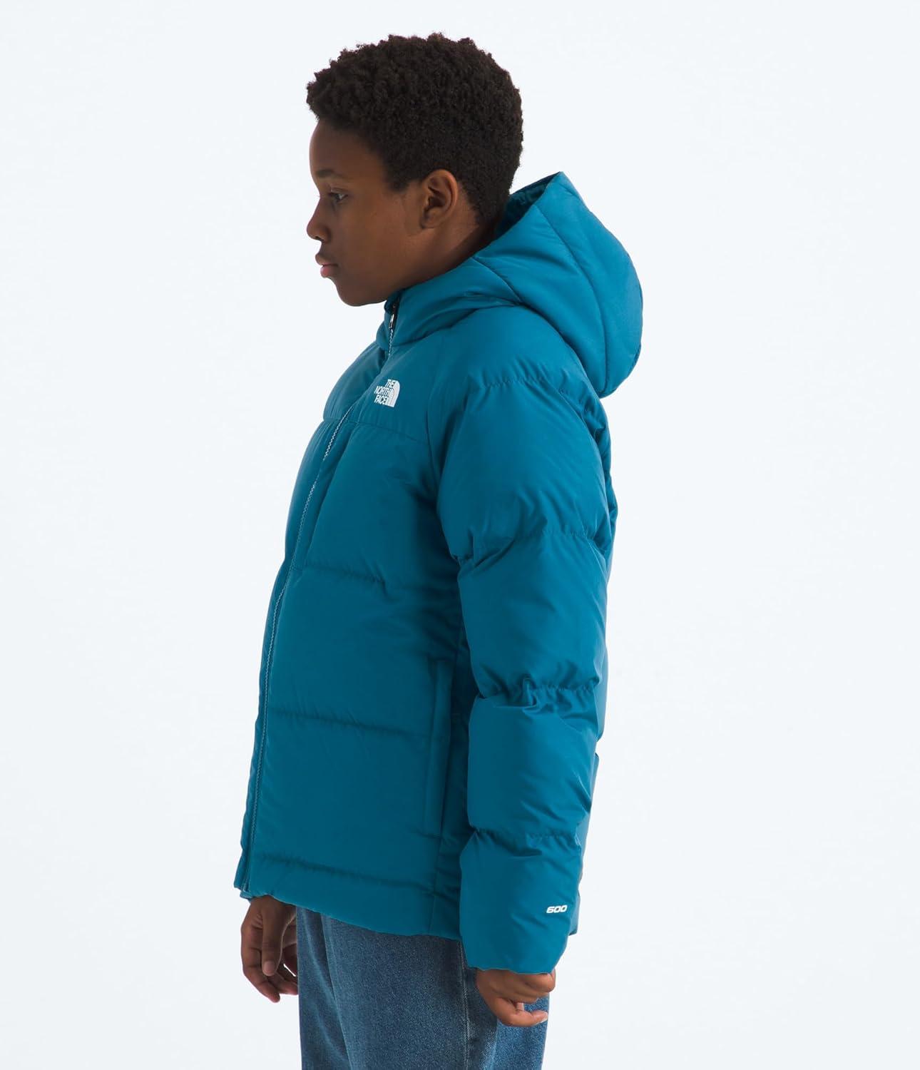 imageThe North Face Boys Reversible North Down Hooded Jacket Little KidsBig KidsDusk Blue