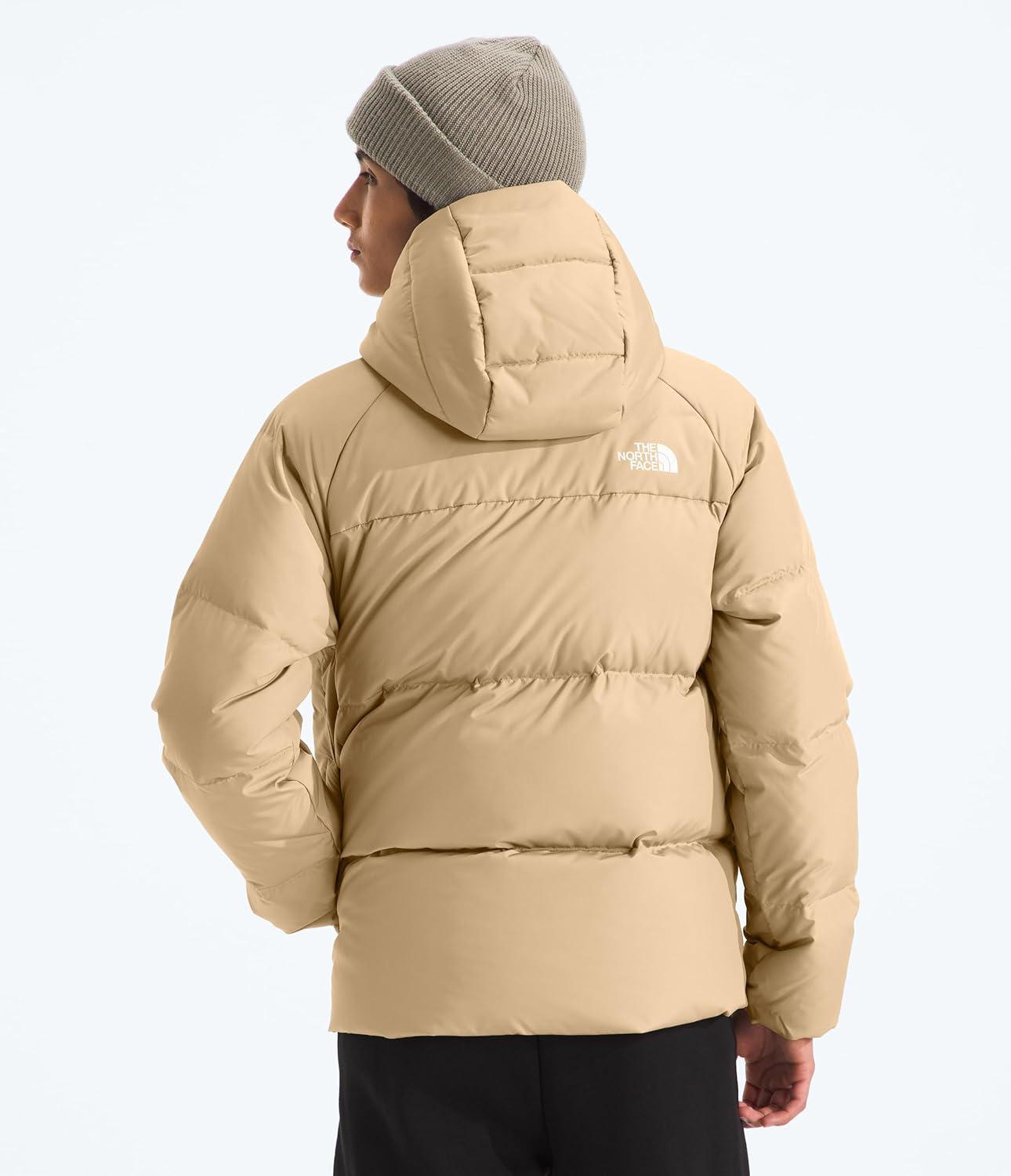 imageThe North Face Boys Reversible North Down Hooded Jacket Little KidsBig KidsKhaki Stone