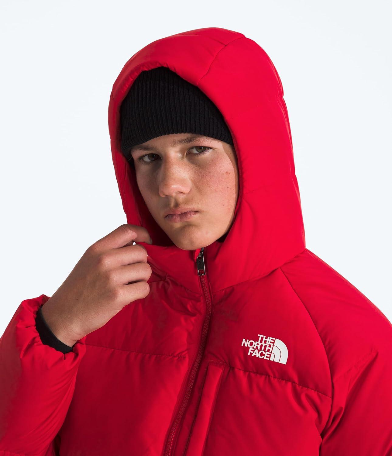 imageThe North Face Boys Reversible North Down Hooded Jacket Little KidsBig KidsTnf Red