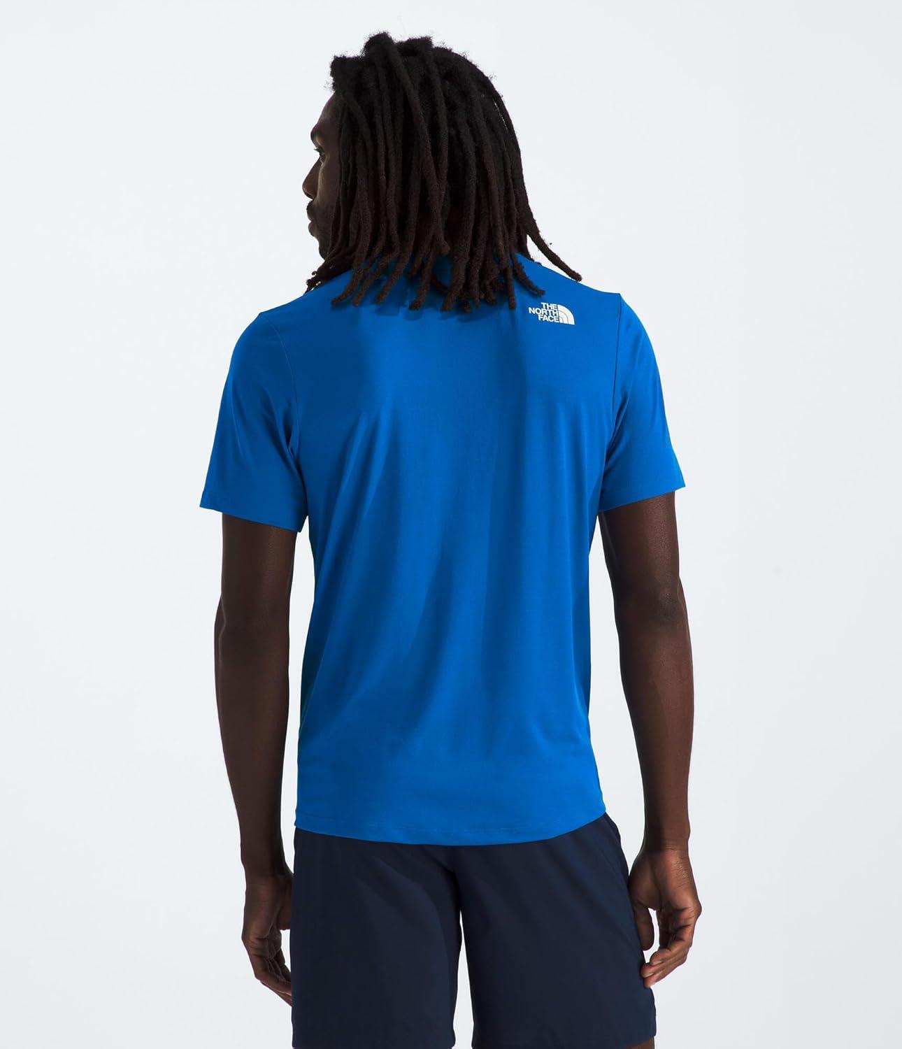 imageThe North Face Mens 247 ShortSleeve TeeHero Blue