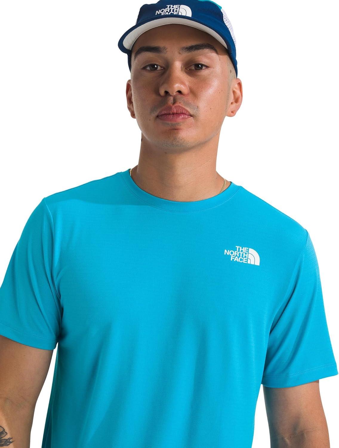 imageThe North Face Mens 247 ShortSleeve TeeMeridian Blue