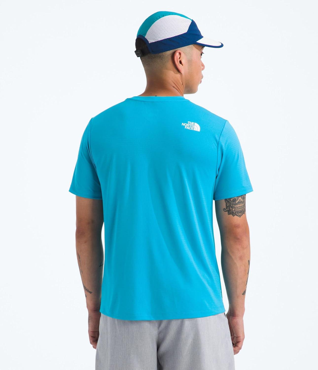 imageThe North Face Mens 247 ShortSleeve TeeMeridian Blue