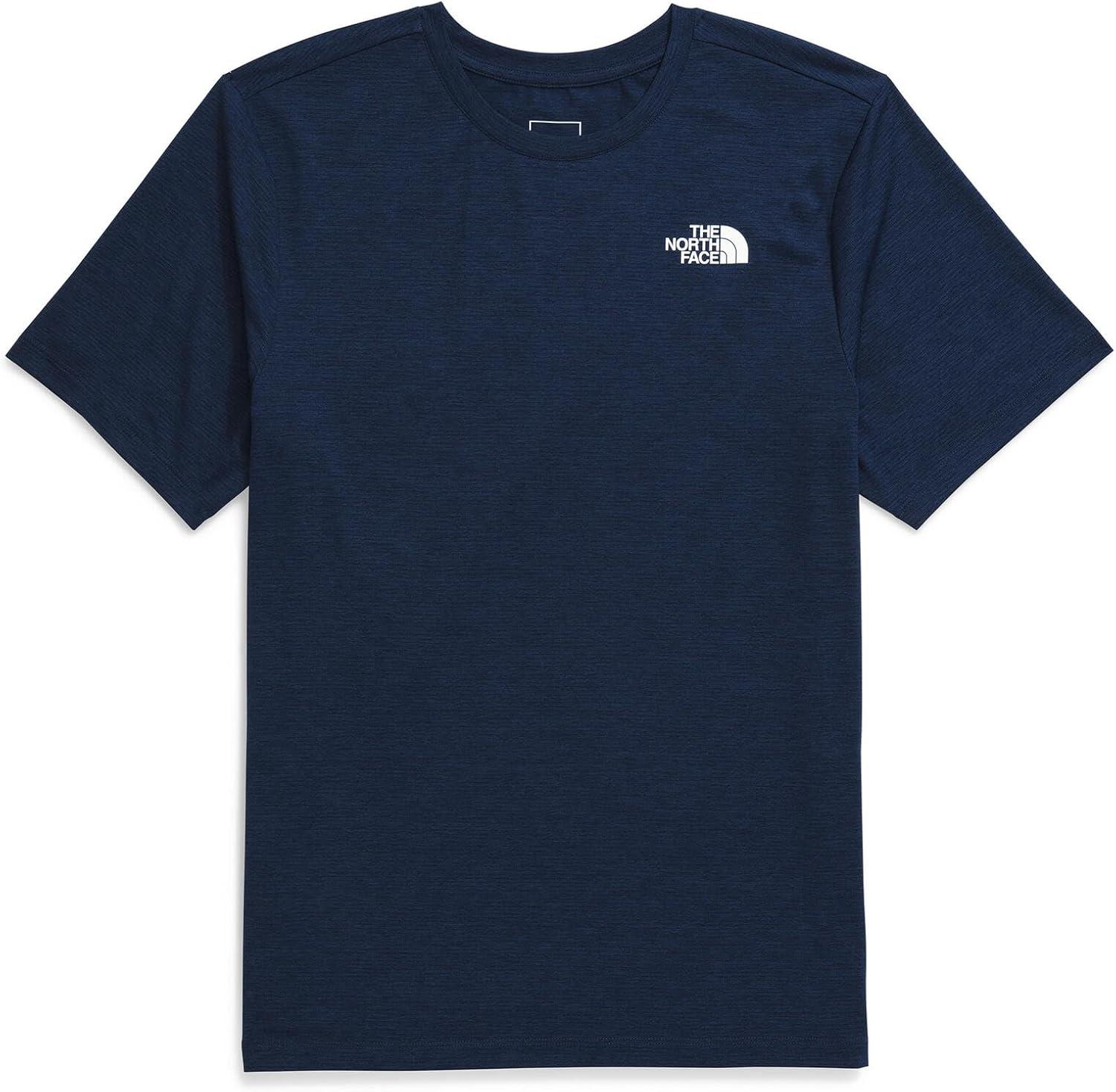 imageThe North Face Mens 247 ShortSleeve TeeSummit Navy Dark Heather