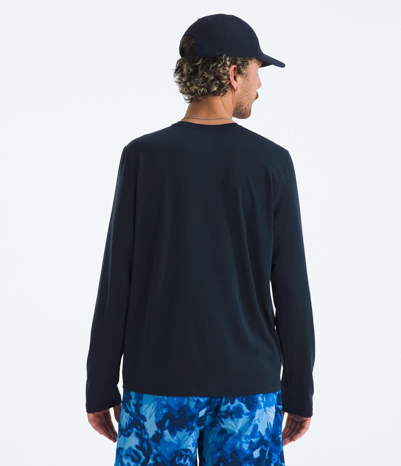 imageThe North Face Mens Adventure LongSleeve TeeSummit Navy