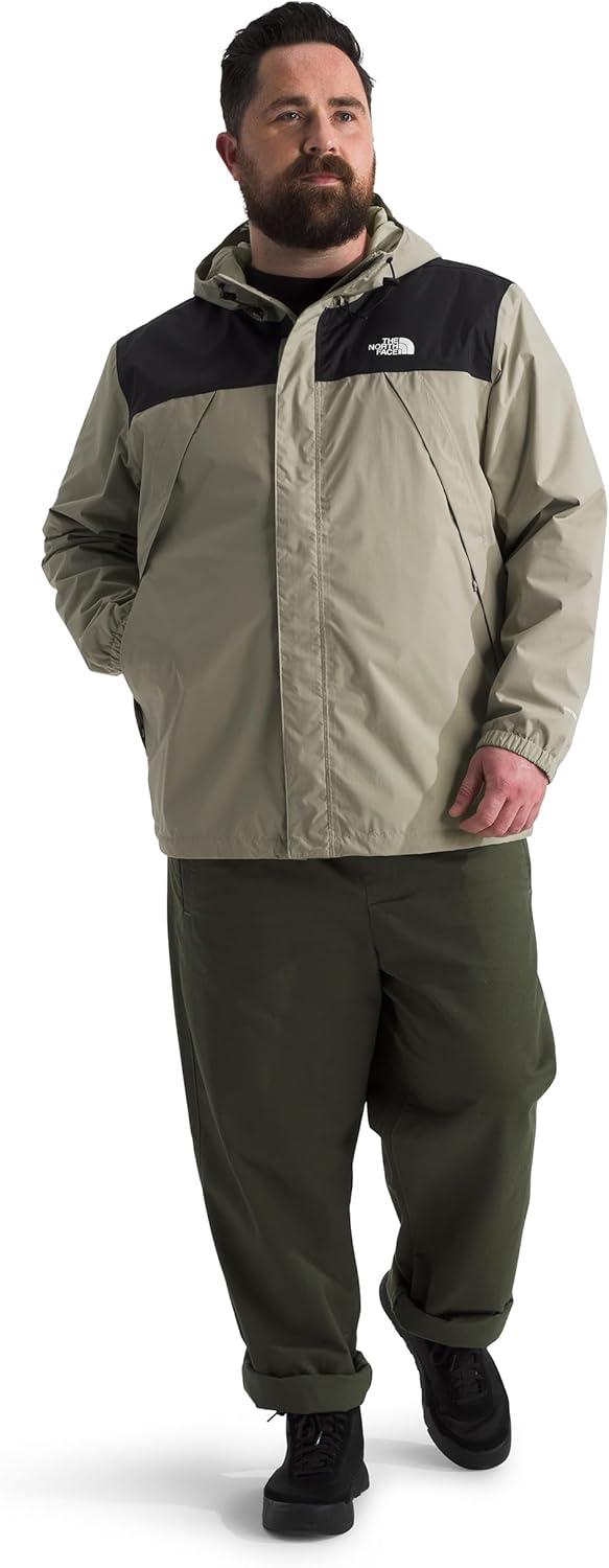 imageThe North Face Mens Antora Waterproof Jacket Standard and Big SizeClay GreyTnf Black