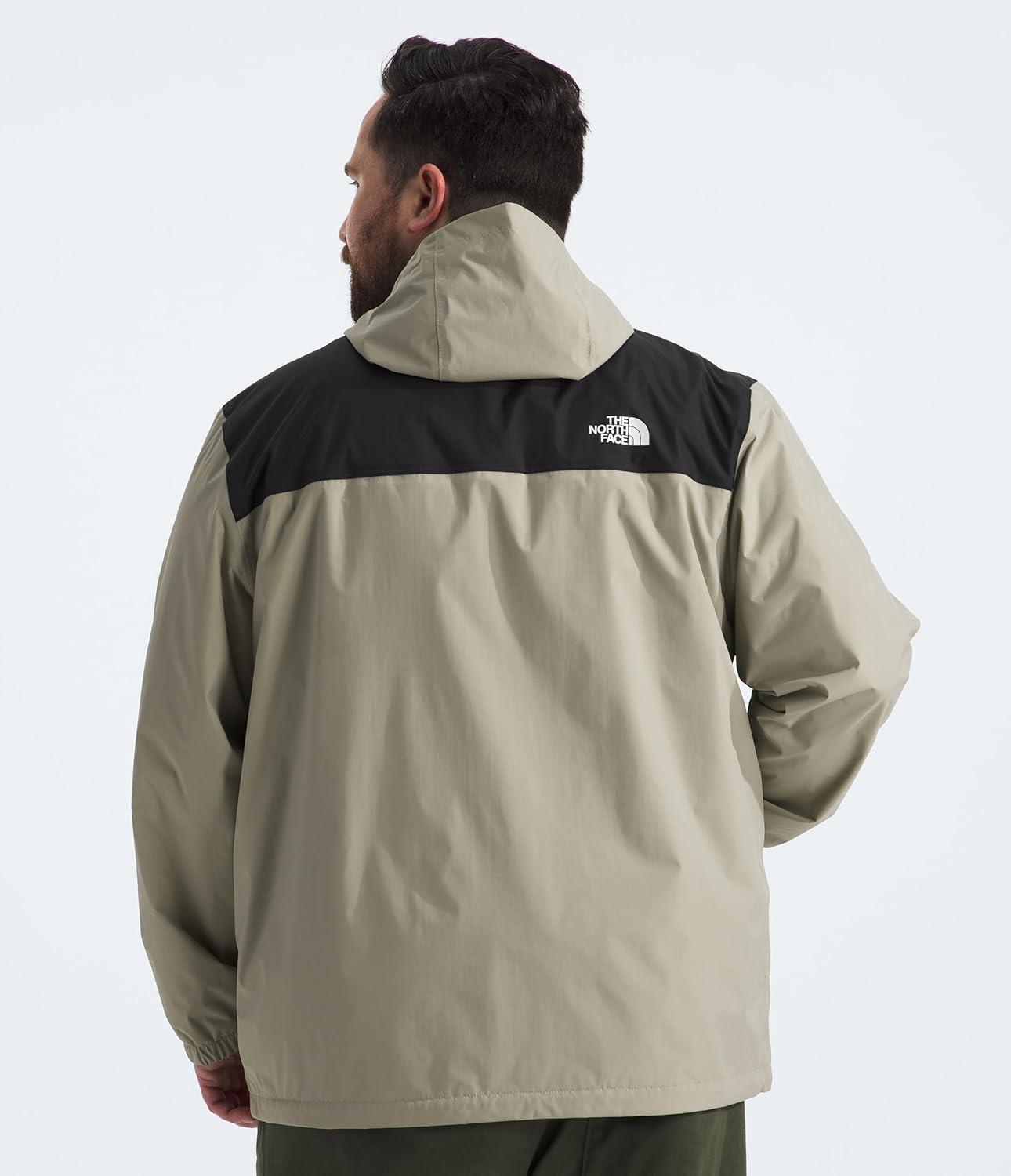 imageThe North Face Mens Antora Waterproof Jacket Standard and Big SizeClay GreyTnf Black