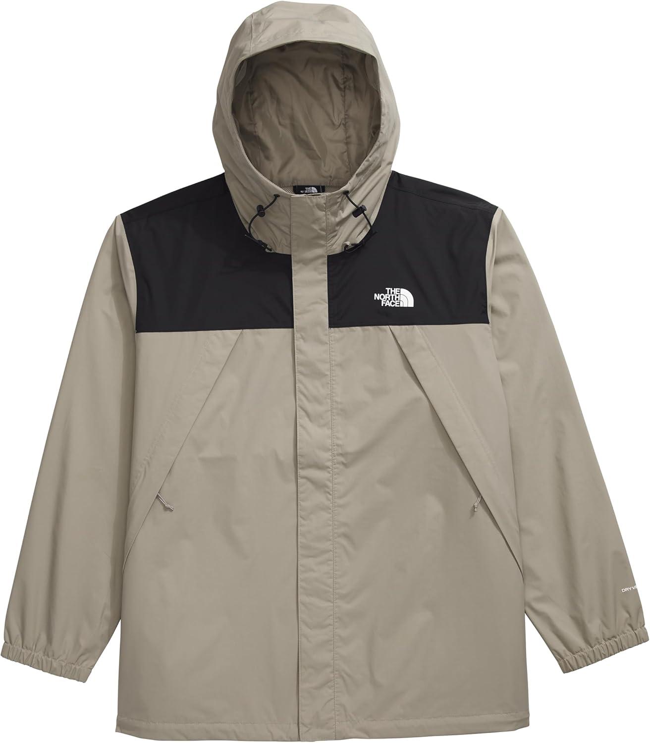 imageThe North Face Mens Antora Waterproof Jacket Standard and Big SizeClay GreyTnf Black