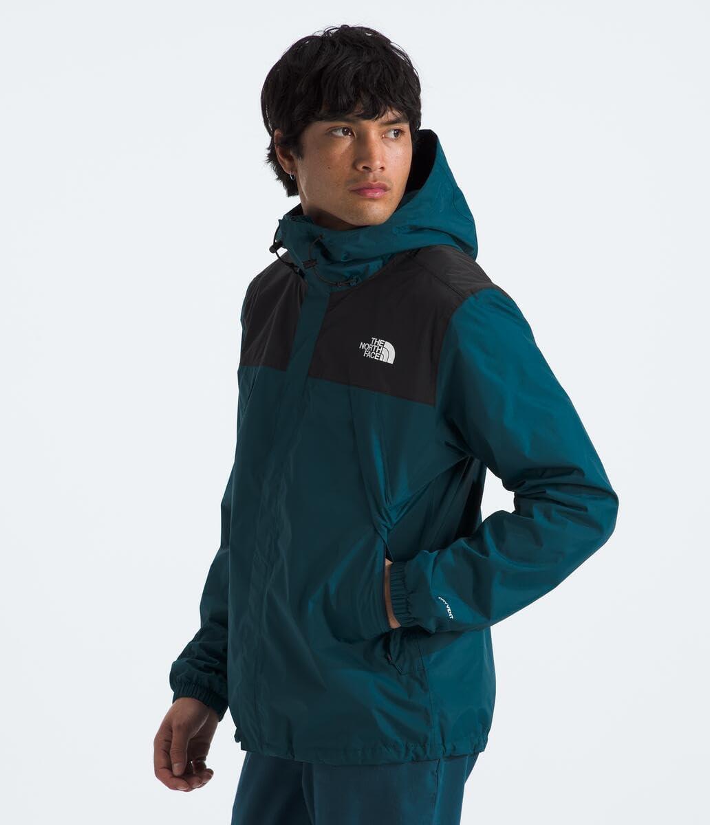 imageThe North Face Mens Antora Waterproof Jacket Standard and Big SizeMidnight PetrolTnf Black