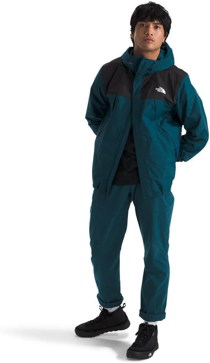 imageThe North Face Mens Antora Waterproof Jacket Standard and Big SizeMidnight PetrolTnf Black
