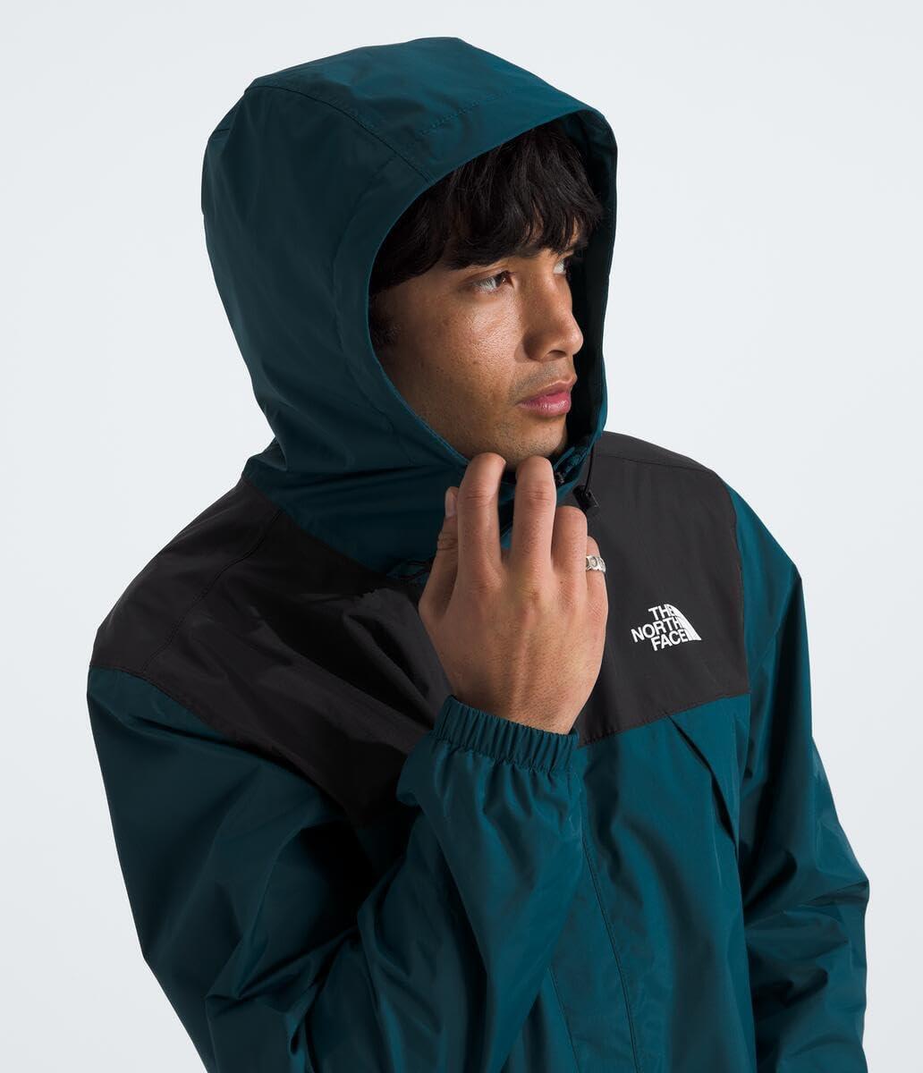 imageThe North Face Mens Antora Waterproof Jacket Standard and Big SizeMidnight PetrolTnf Black